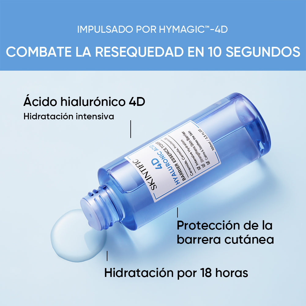 Tónico Esencia Barrera con Ácido Hialurónico 4D