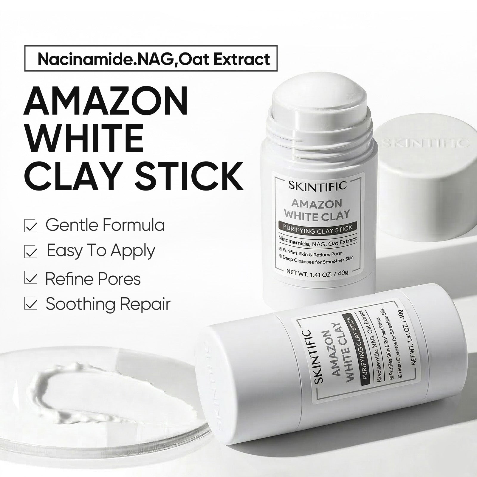 Mugwort Anti Pores & Acne Clay Mask Stick