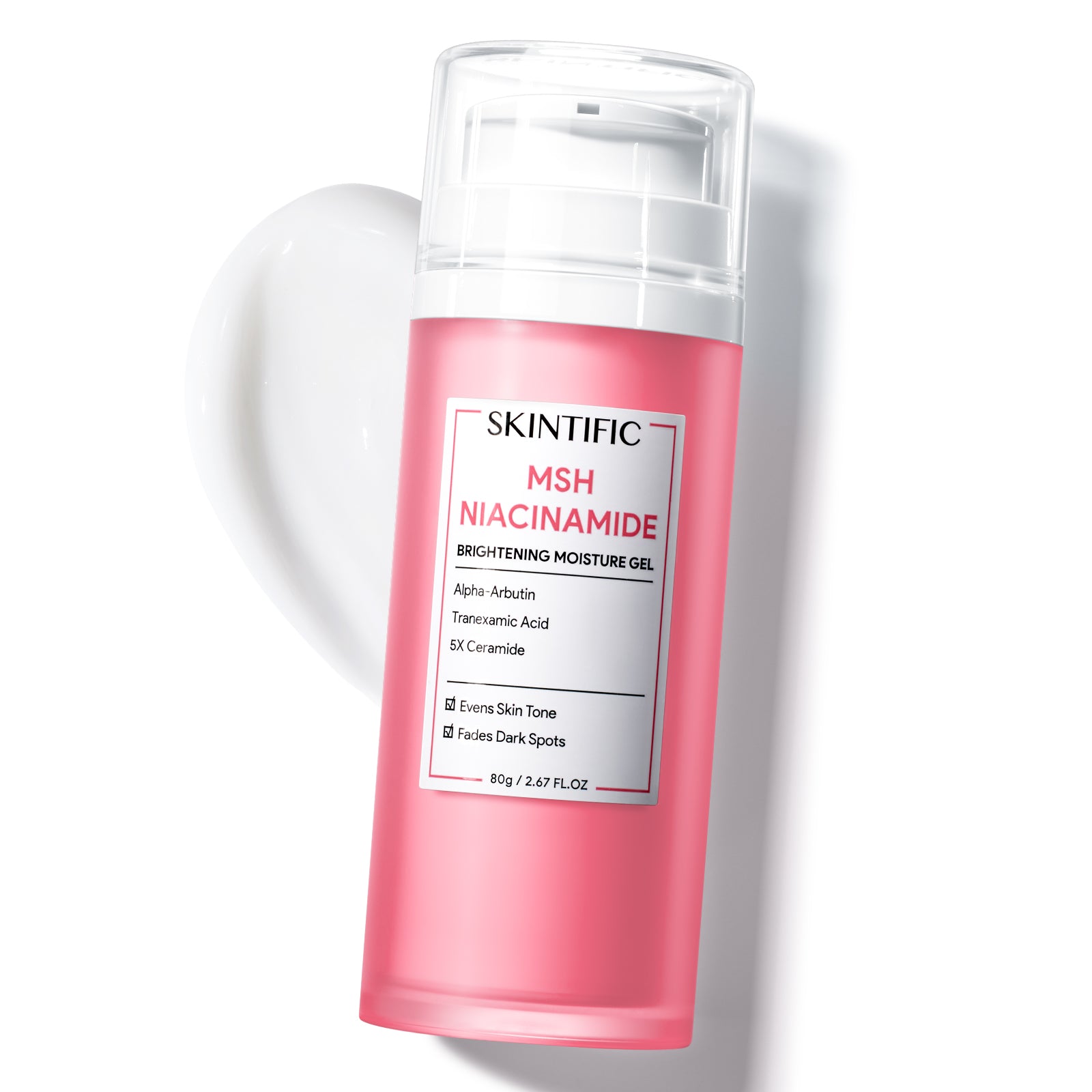 Gel Hidratante Iluminador niacinamida MSH