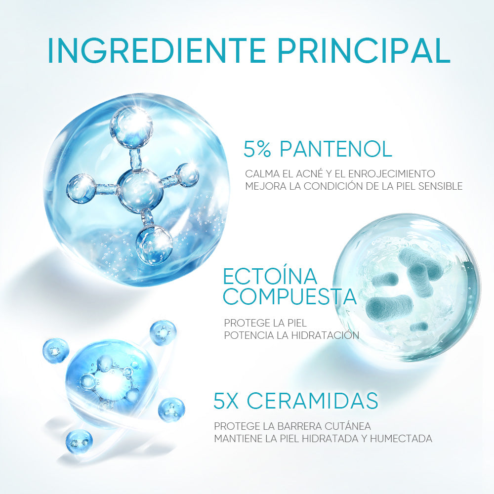 Gel Calmante para Acné con 5% de Pantenol