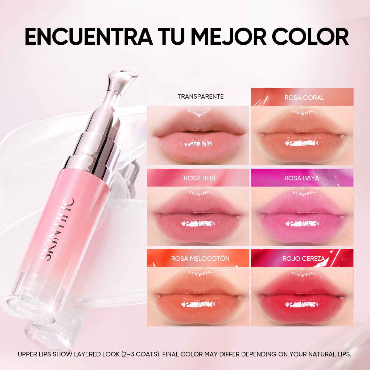 Sérum labial + Cushion de cobertura + Hidratante reparador de barrera con 5X ceramidas