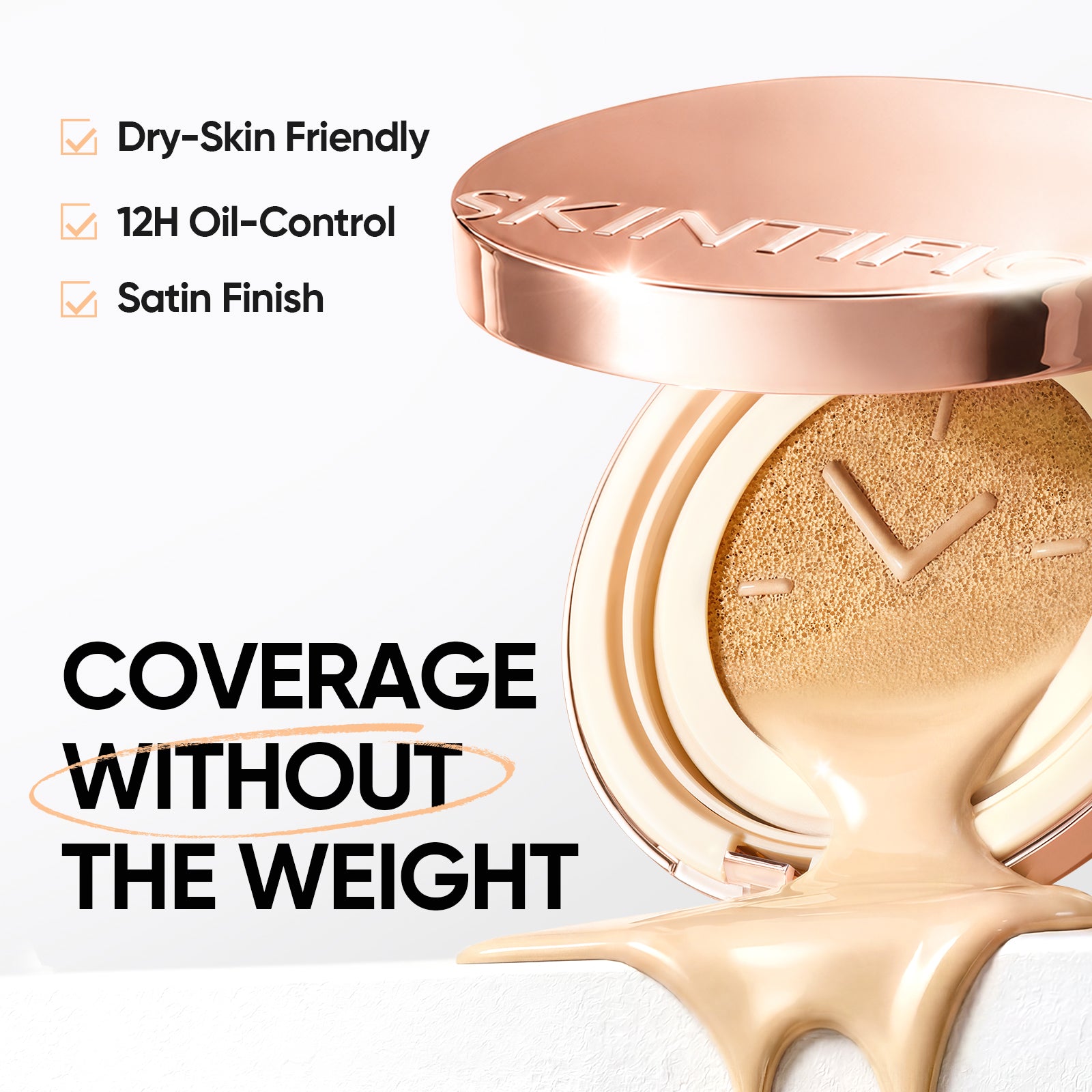 Cover All Perfect Cushion & Peptide Lip Serum Set 2pcs