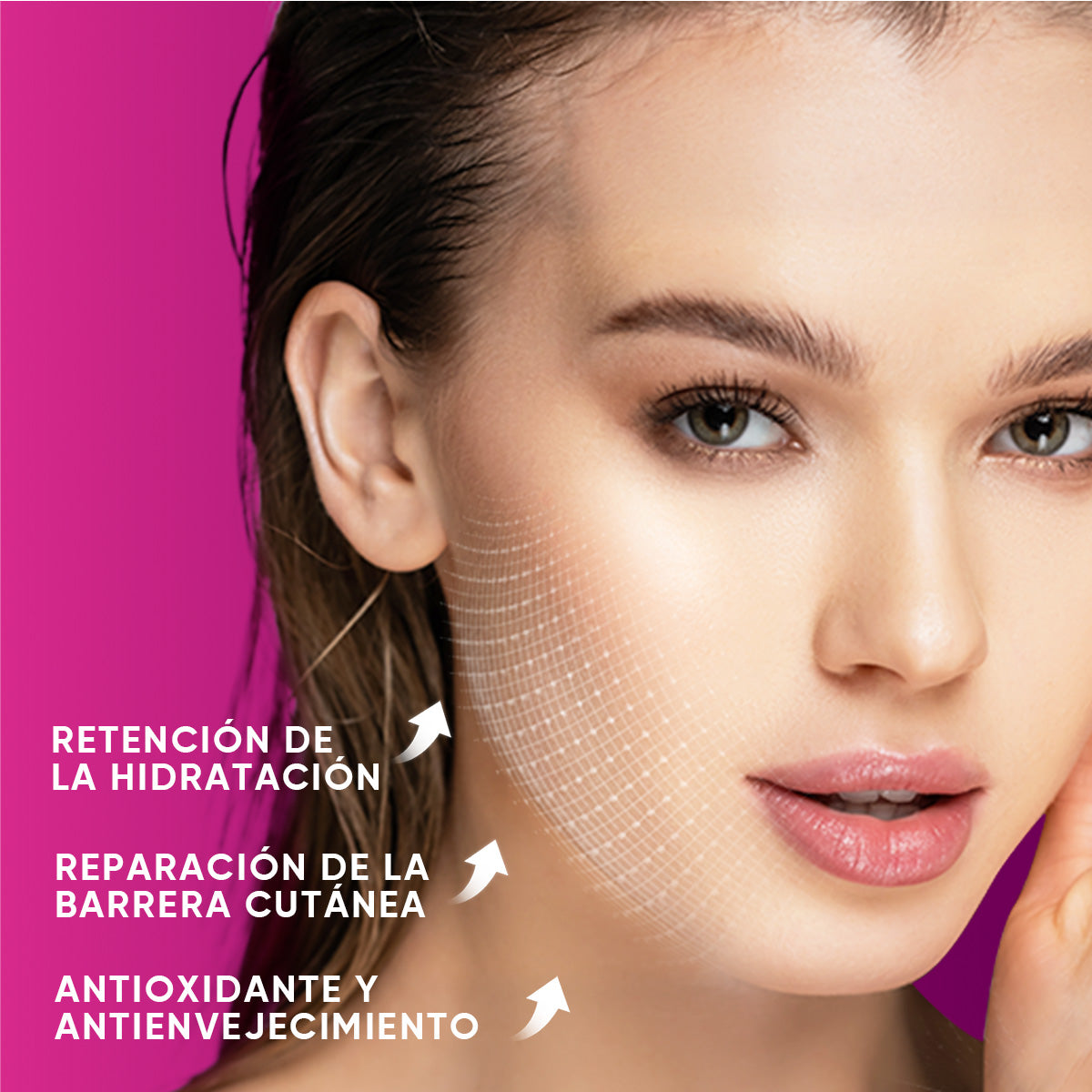 Sérum labial + Cushion de cobertura + Hidratante reparador de barrera con 5X ceramidas