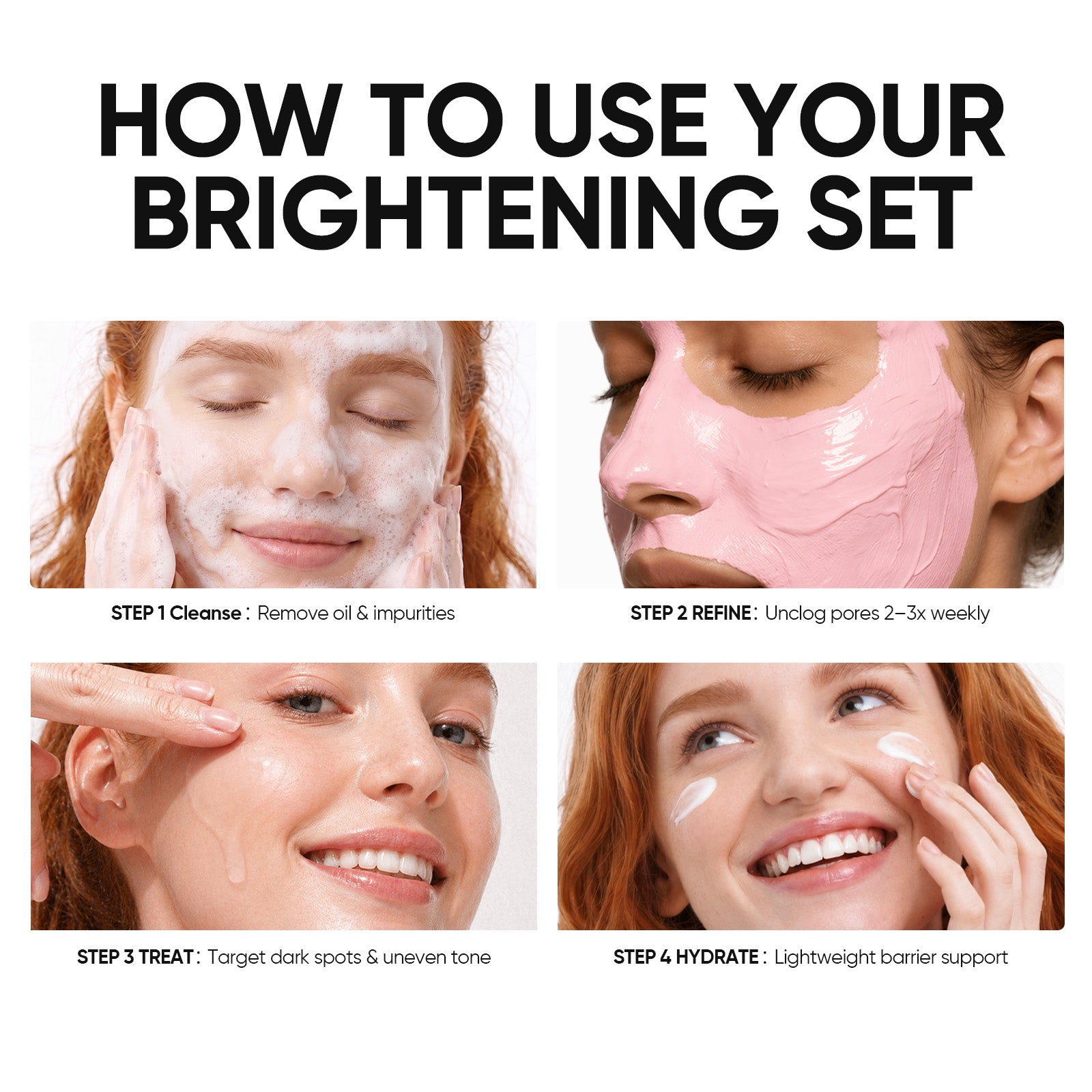 Set Iluminador MSH Niacinamide – 4 piezas