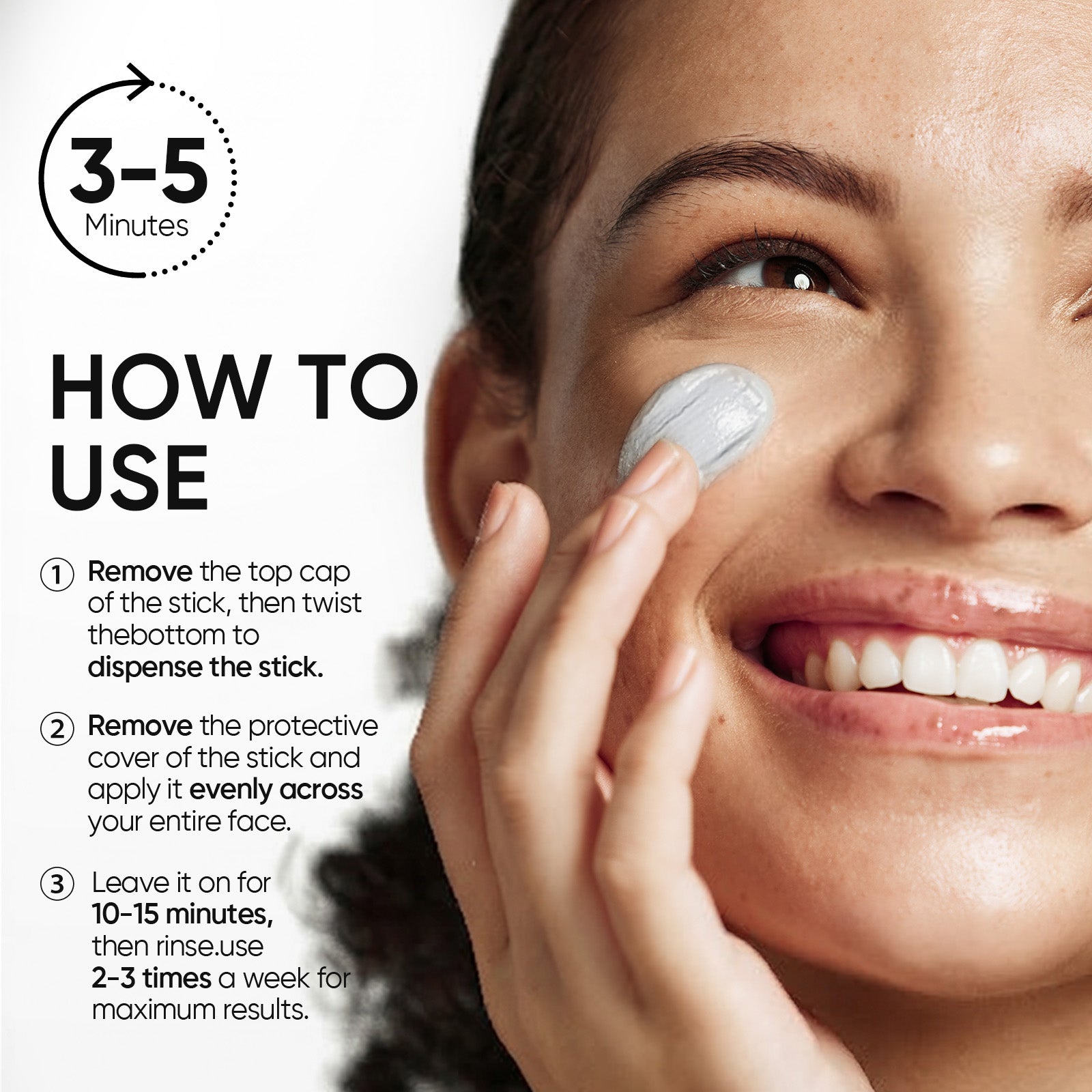 Mugwort Anti Pores & Acne Clay Mask Stick