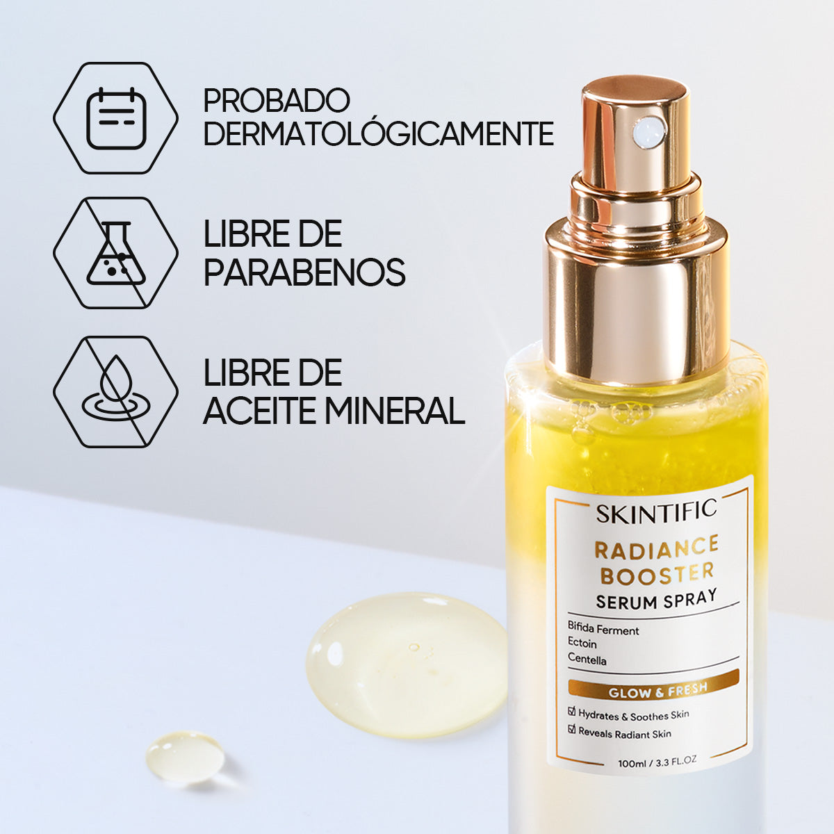 Spray Sérum Potenciador de Luminosidad