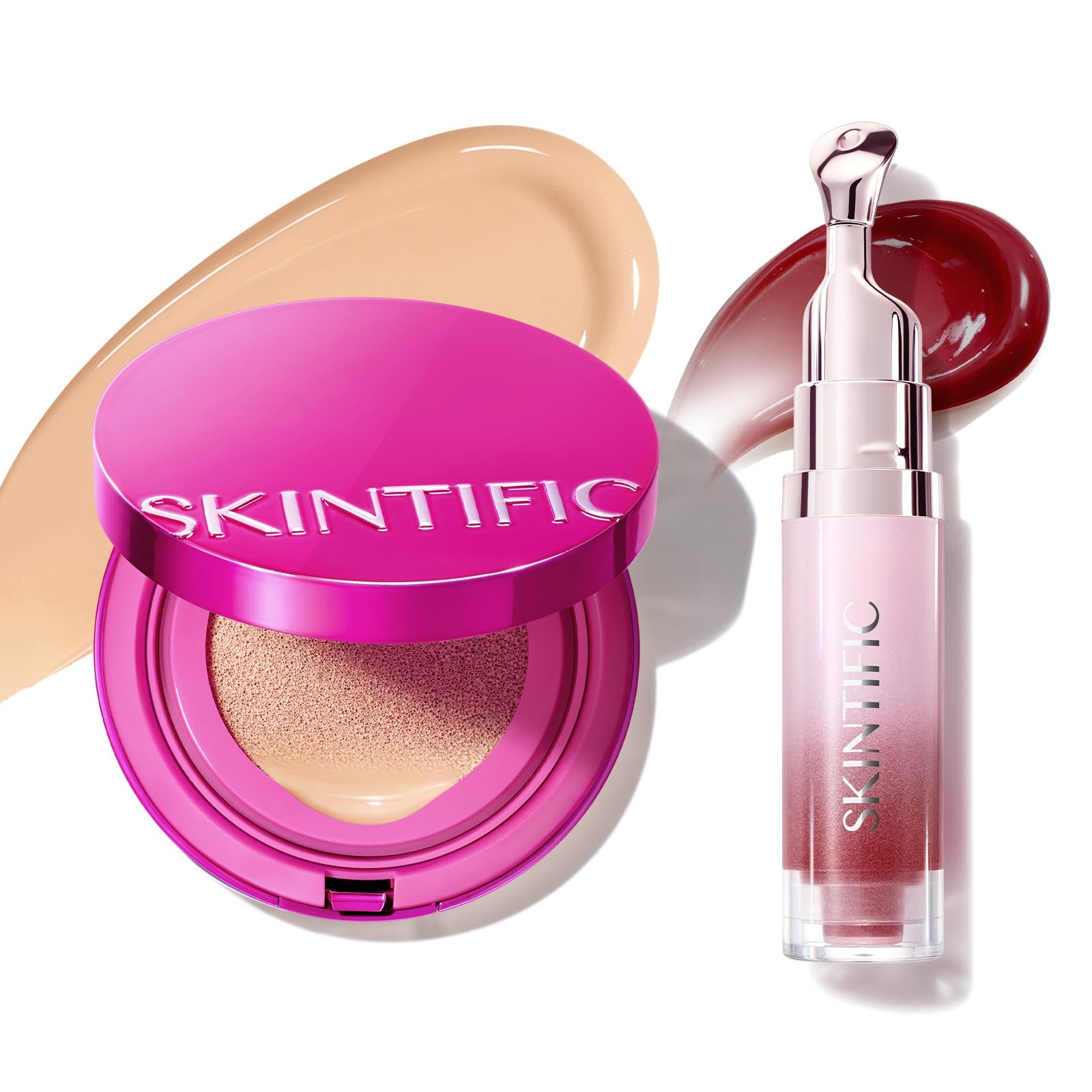 Set Glow Cushion & Sérum Labial con Péptidos – 2 piezas