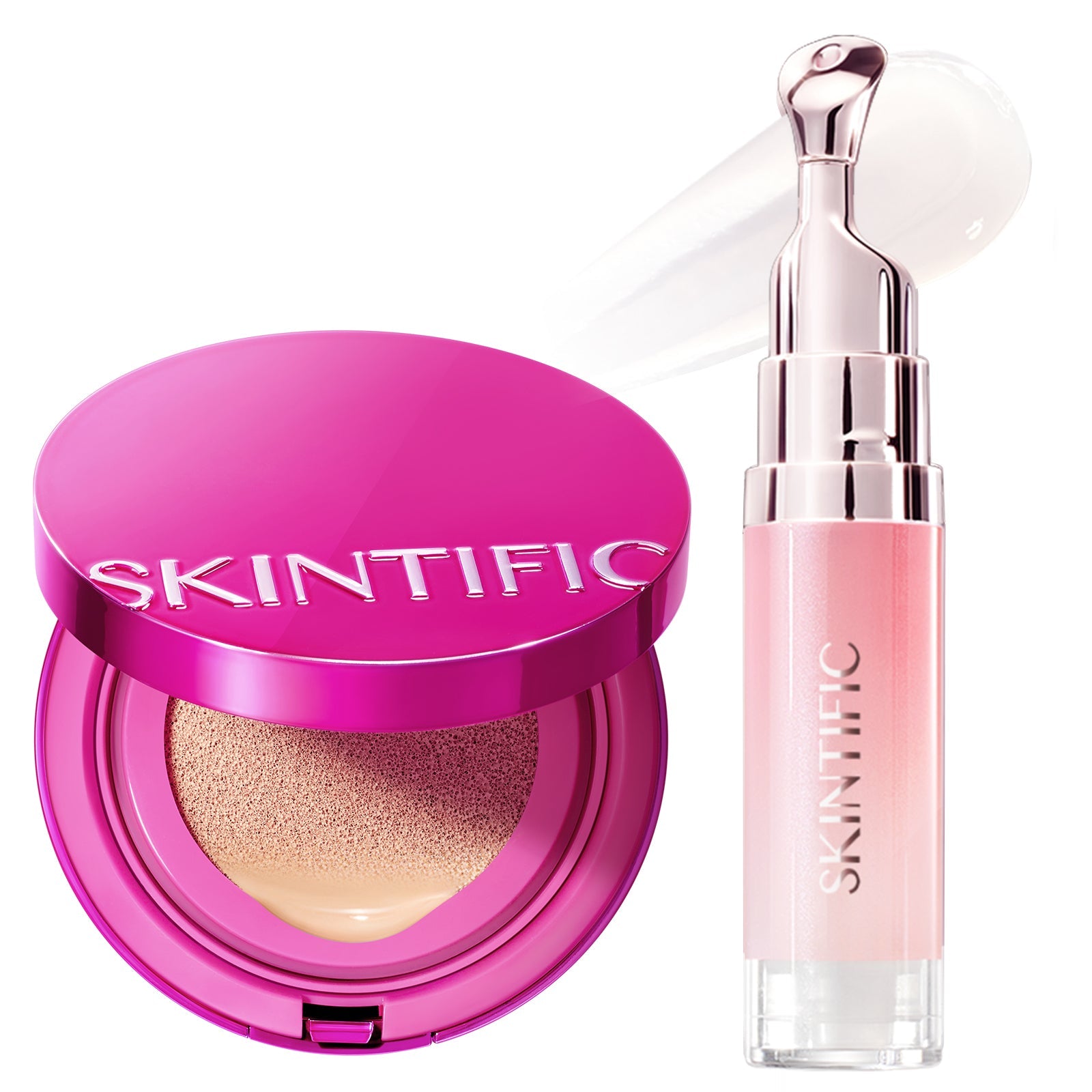 Set Glow Cushion & Sérum Labial con Péptidos – 2 piezas