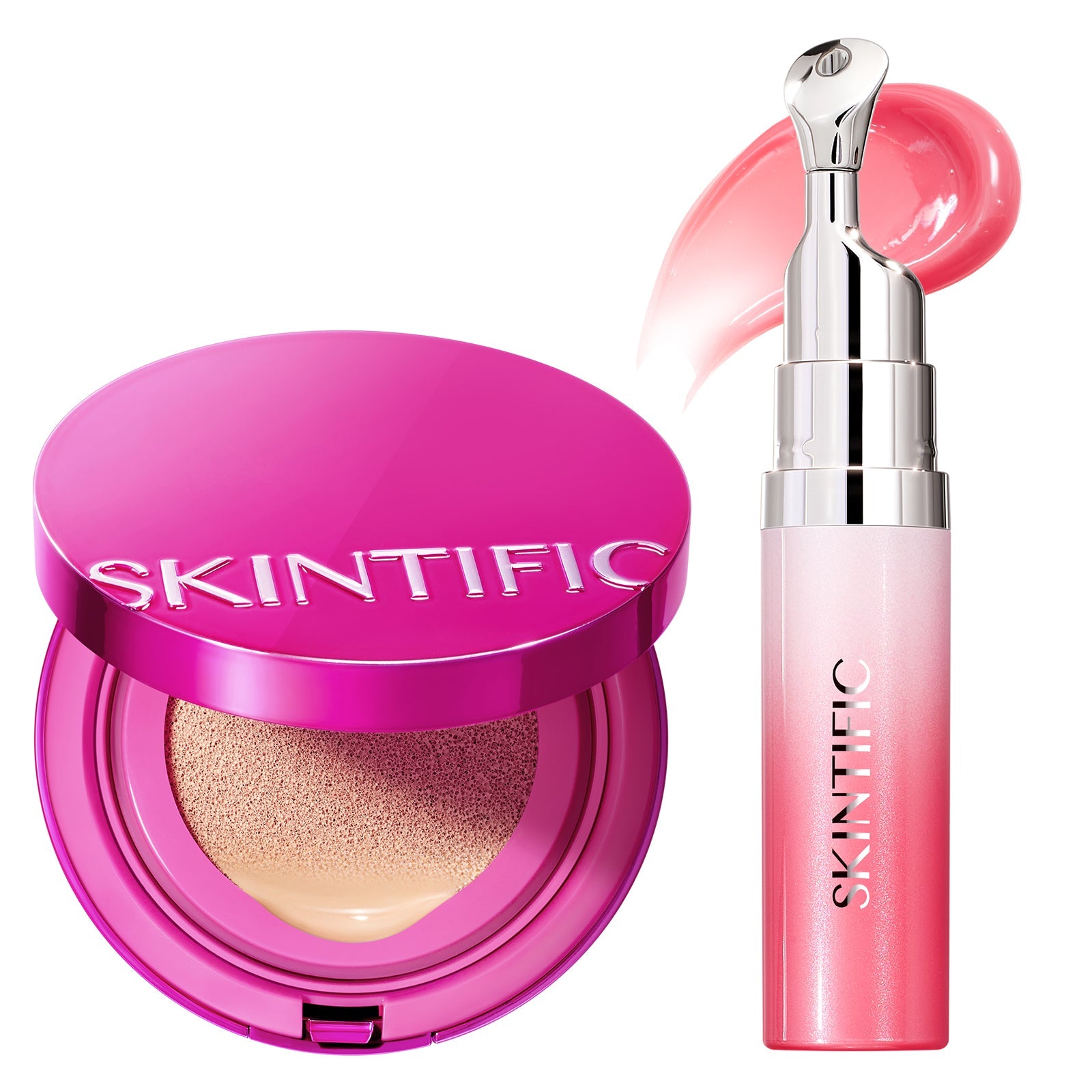 Set Glow Cushion & Sérum Labial con Péptidos – 2 piezas