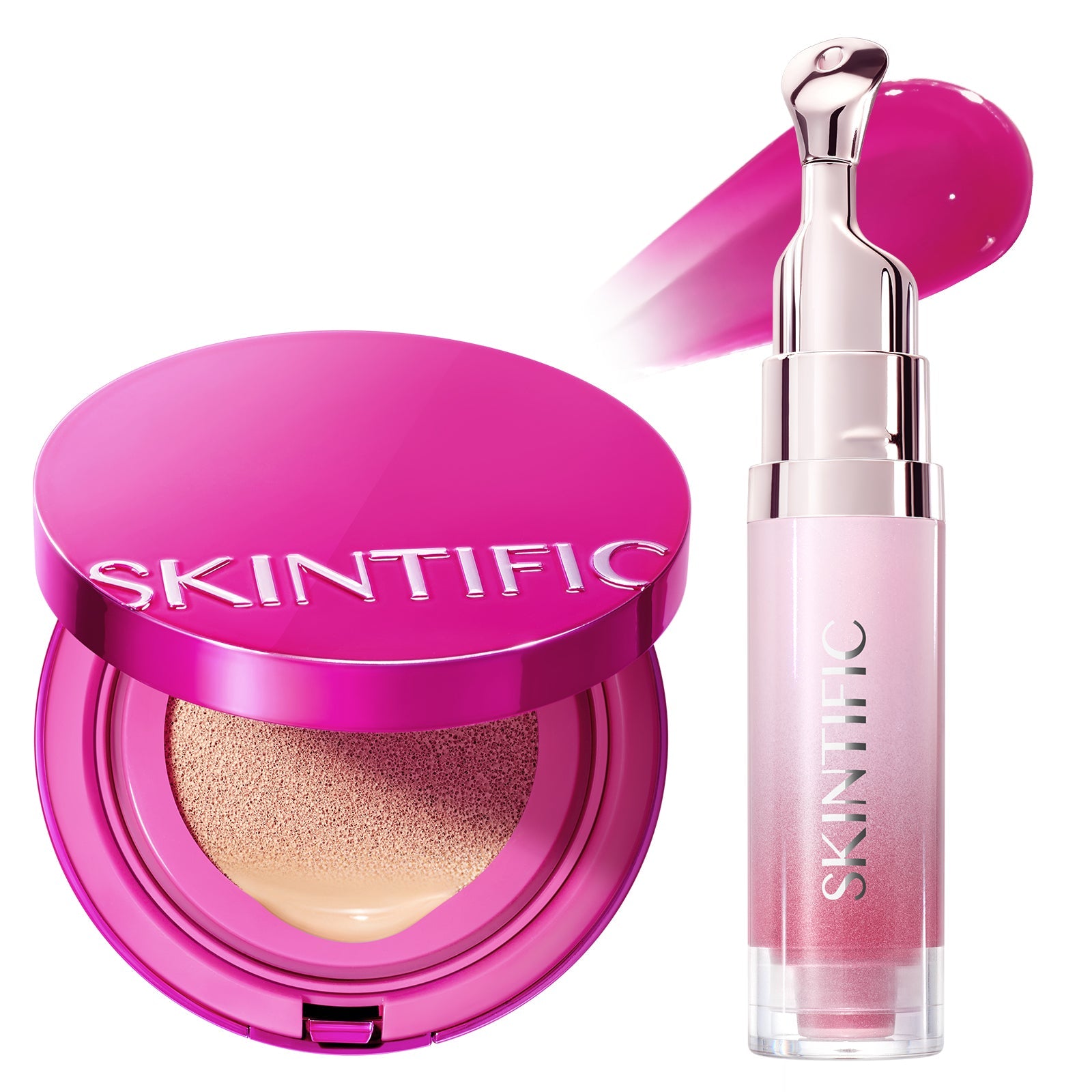 Set Glow Cushion & Sérum Labial con Péptidos – 2 piezas