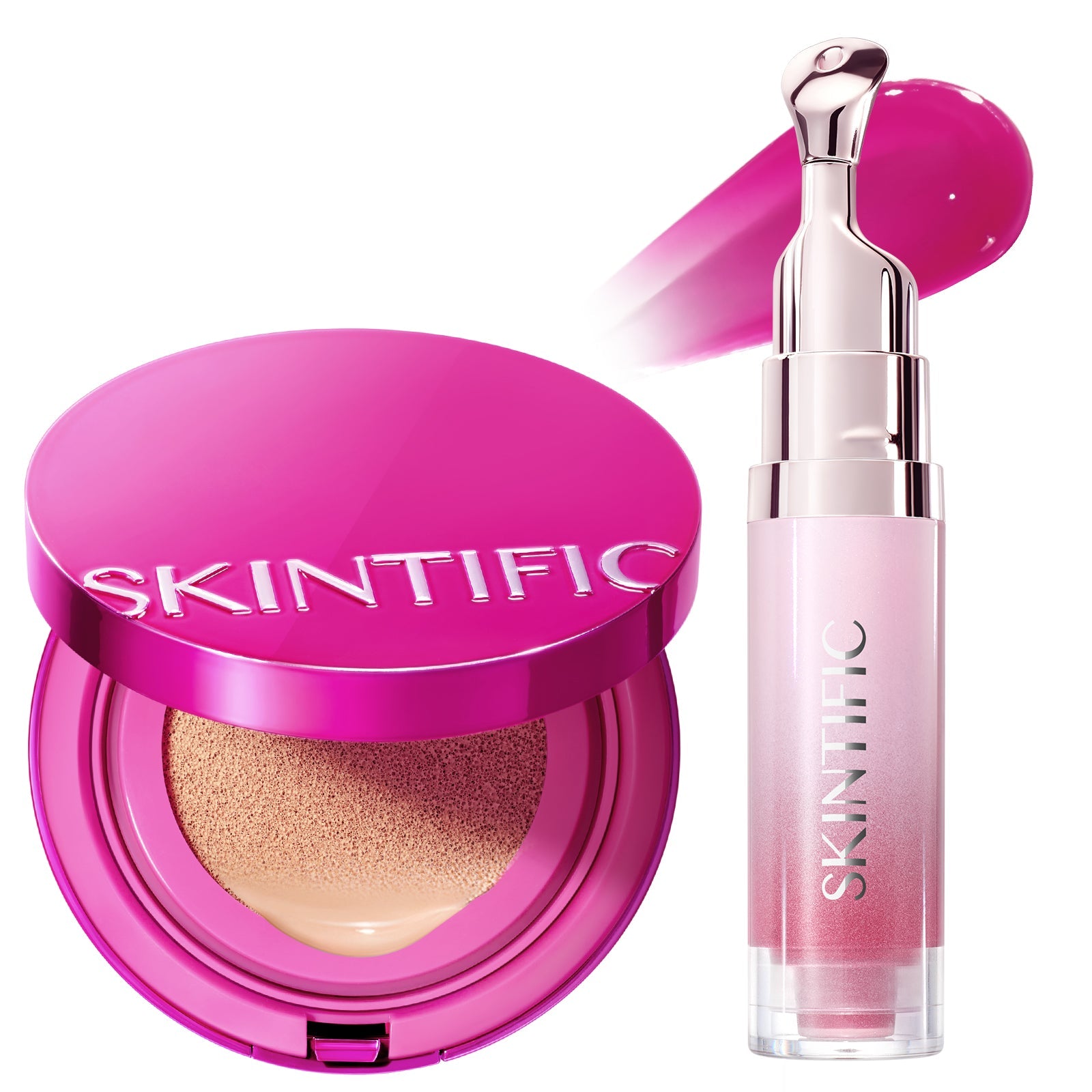 Set Glow Cushion & Sérum Labial con Péptidos – 2 piezas