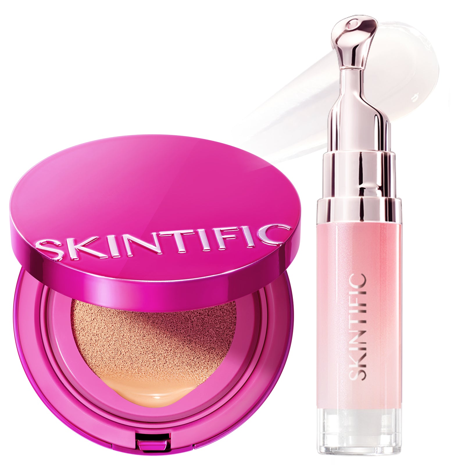 Set Glow Cushion & Sérum Labial con Péptidos – 2 piezas