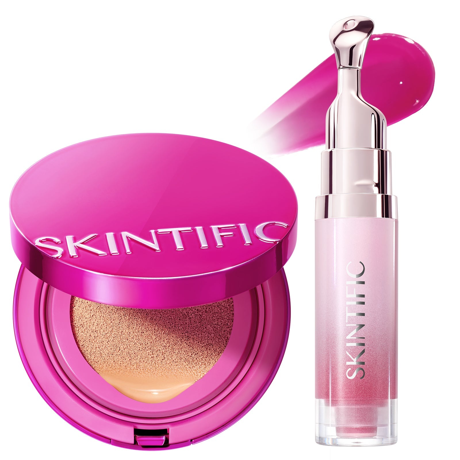 Set Glow Cushion & Sérum Labial con Péptidos – 2 piezas