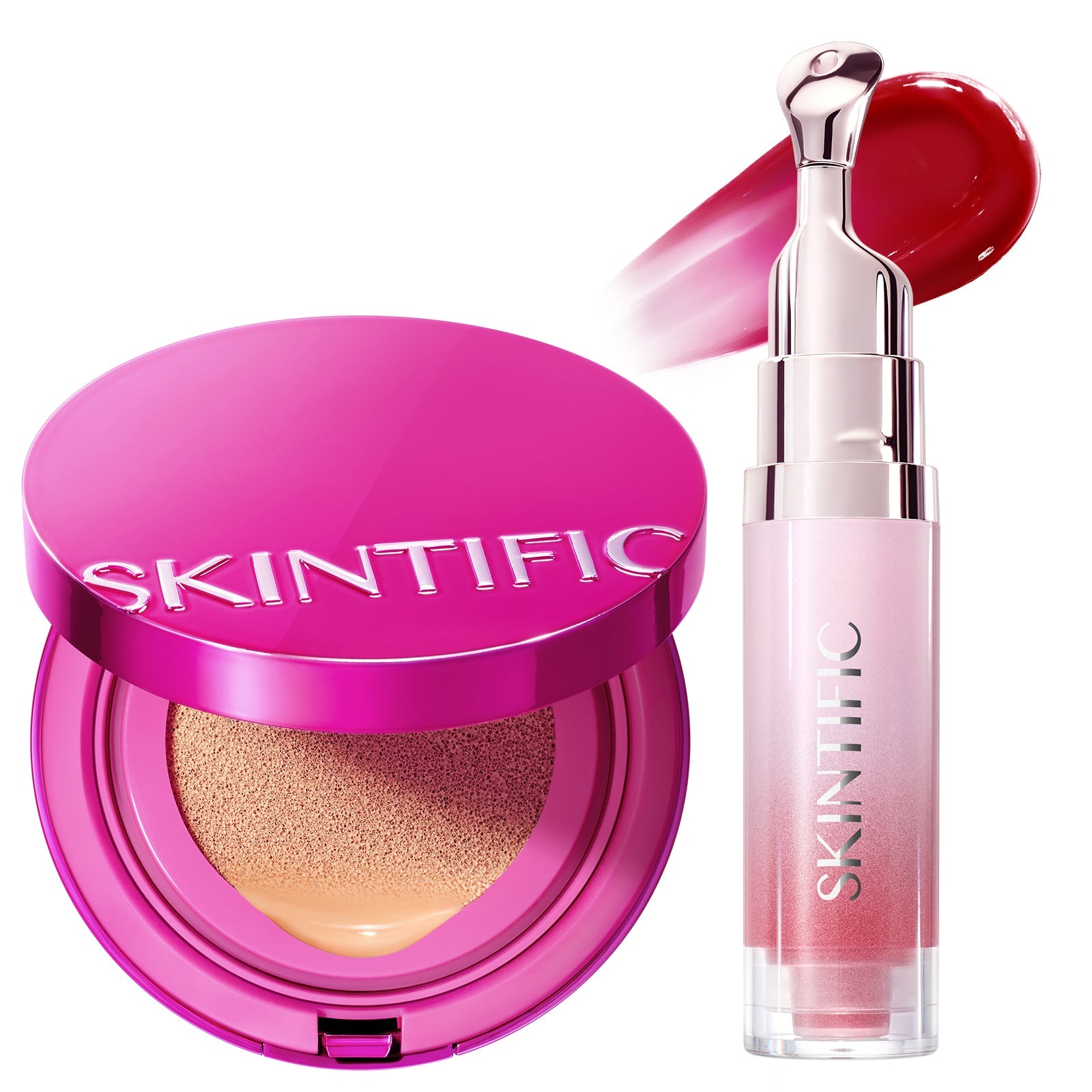 Set Glow Cushion & Sérum Labial con Péptidos – 2 piezas