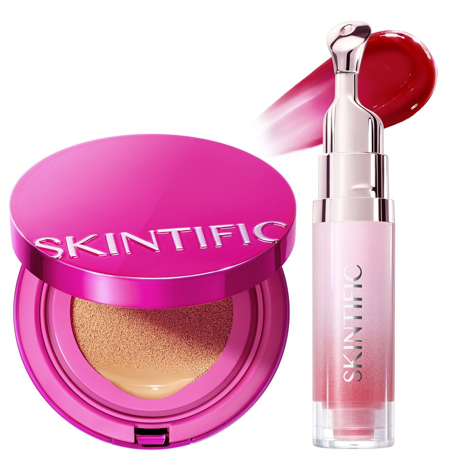 Set Glow Cushion & Sérum Labial con Péptidos – 2 piezas