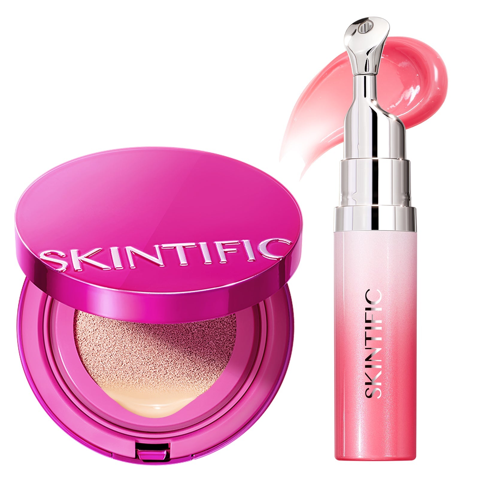 Set Glow Cushion & Sérum Labial con Péptidos – 2 piezas