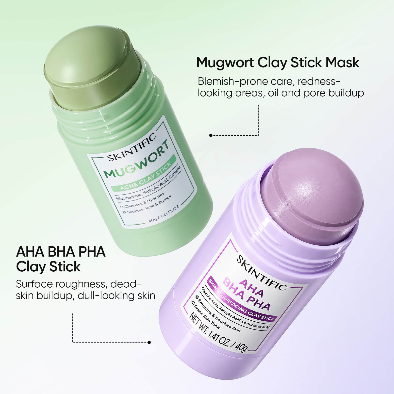 Mugwort Anti Pores & Acne Clay Mask Stick