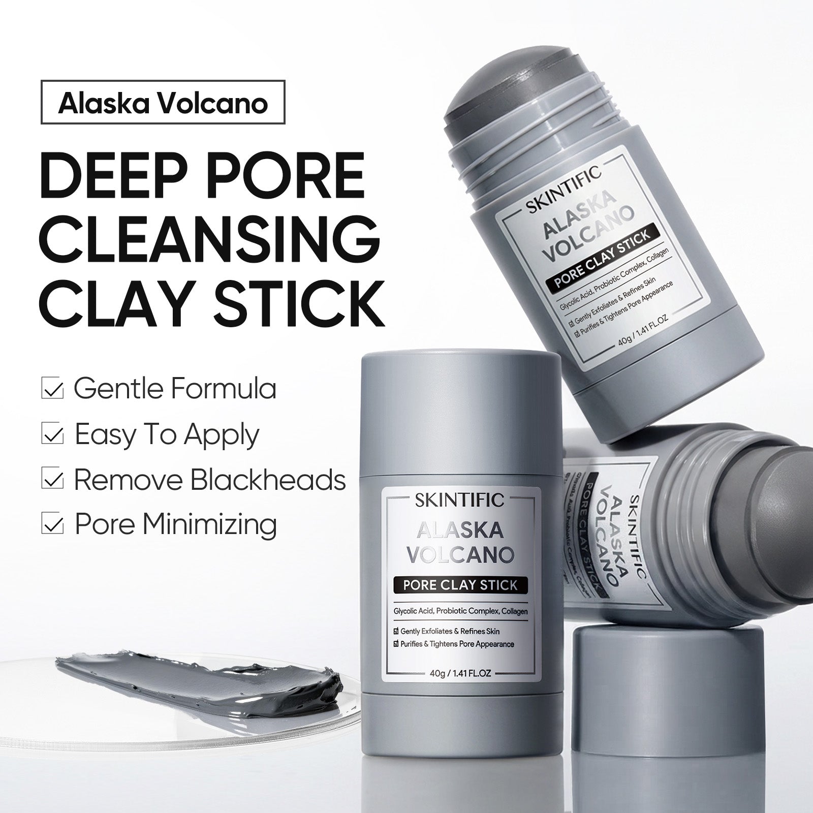 Mugwort Anti Pores & Acne Clay Mask Stick