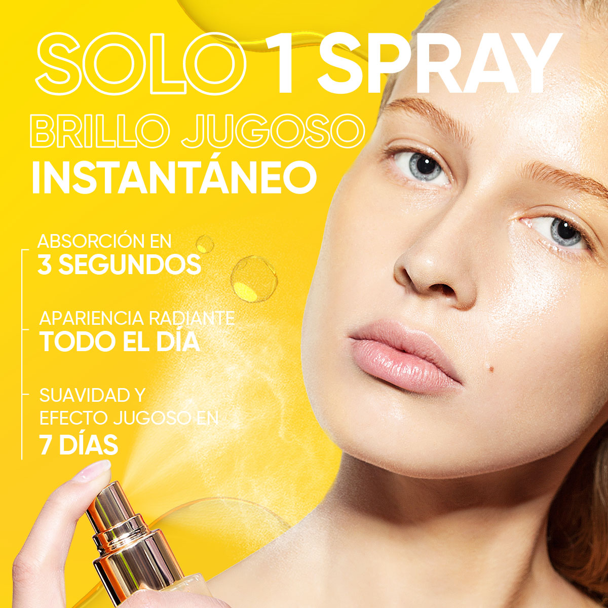 Spray Sérum Potenciador de Luminosidad