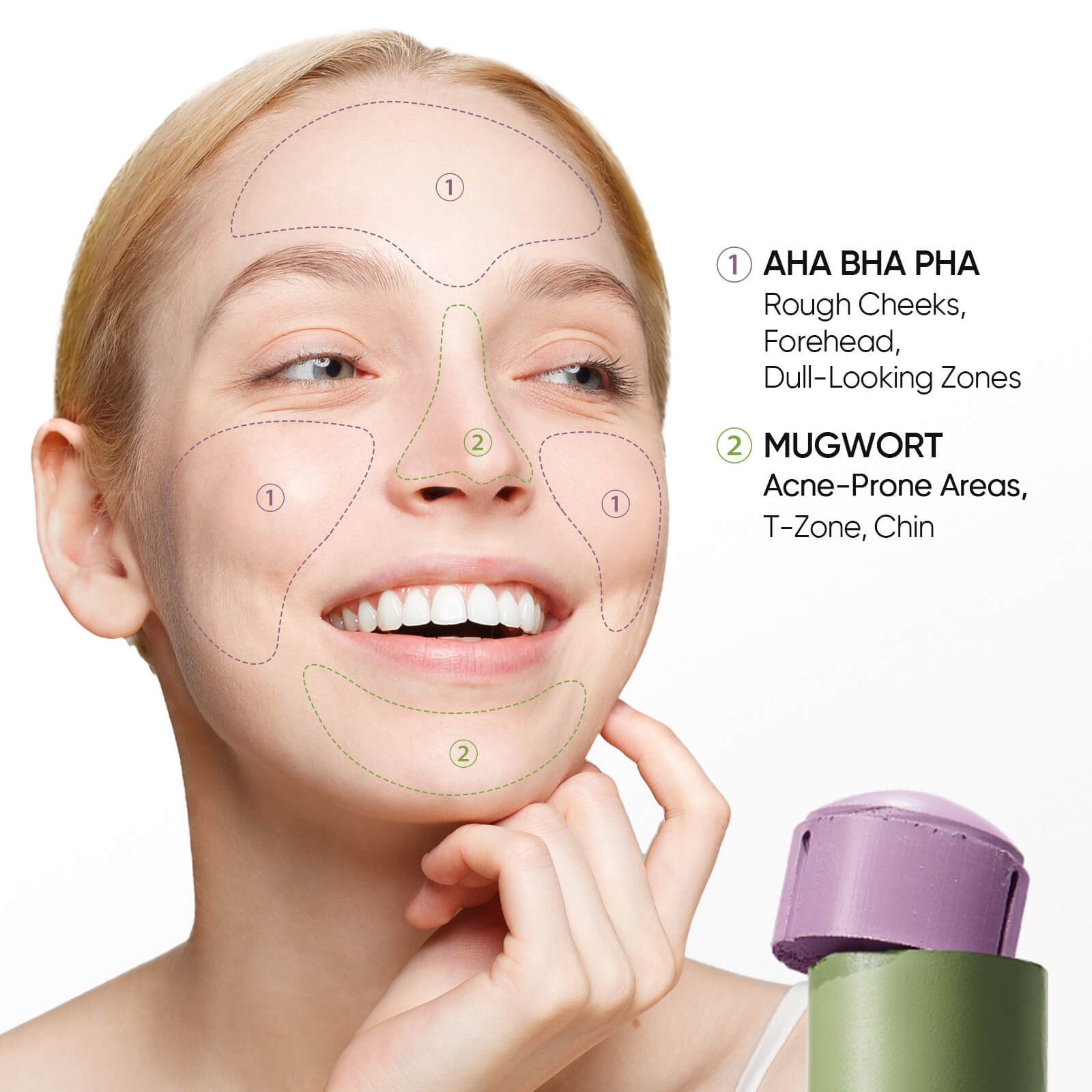Mugwort Anti Pores & Acne Clay Mask Stick