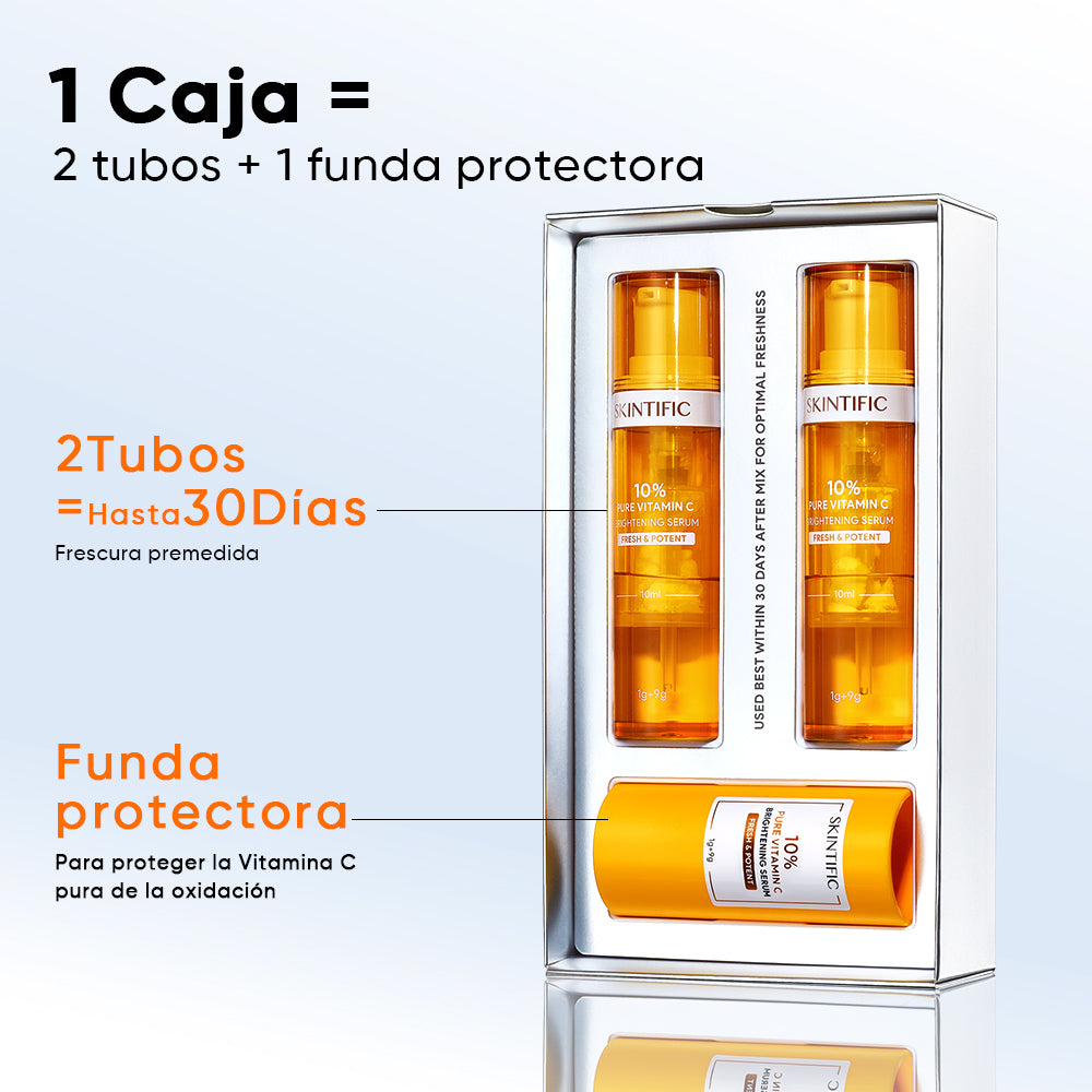 Sérum Iluminador con 10% de Vitamina C Pura