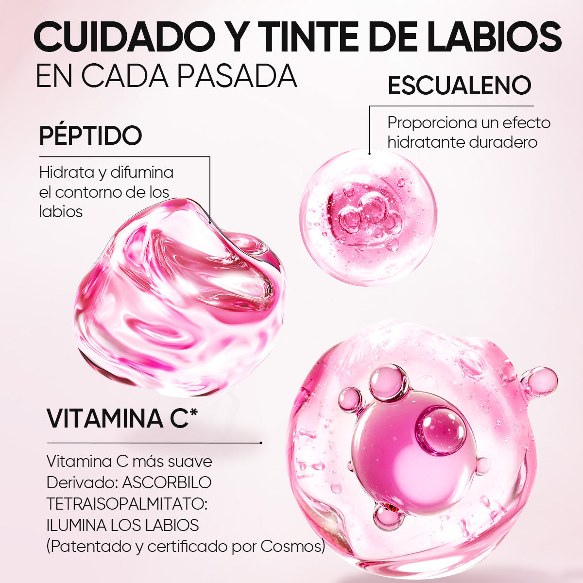 Sérum labial + Cushion de cobertura + Hidratante reparador de barrera con 5X ceramidas