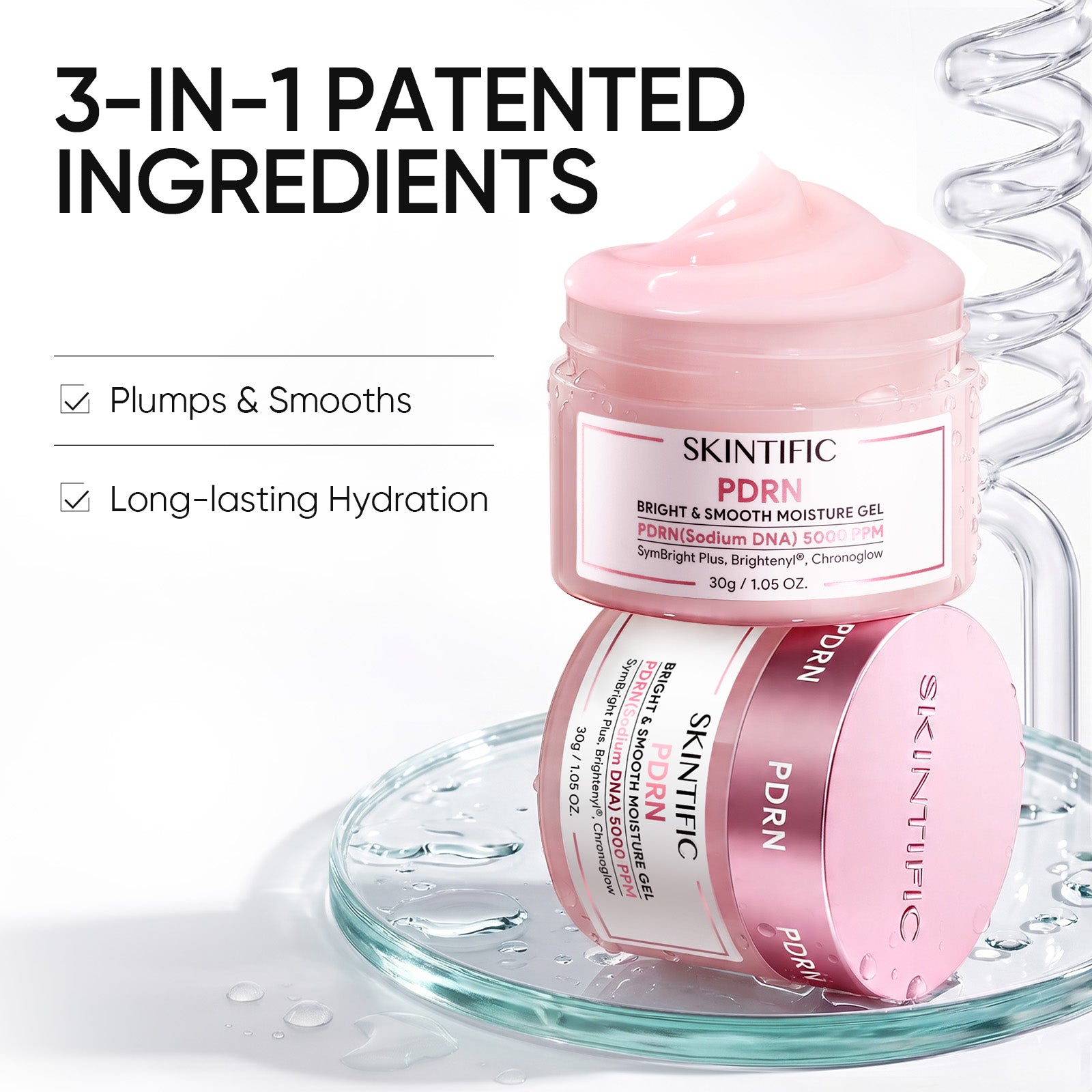 4-Step PDRN Tone & Texture Glass Skin Routine