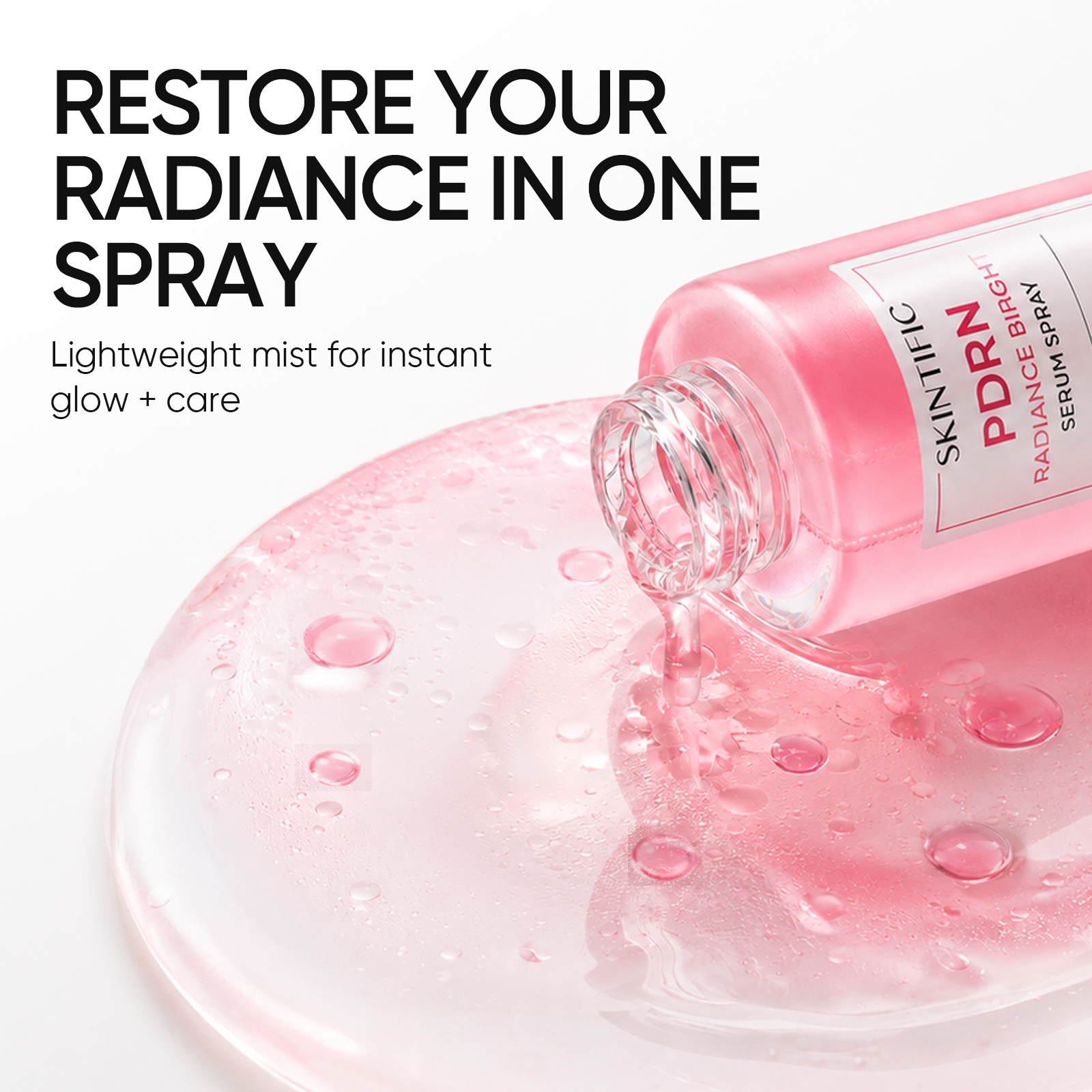 PDRN Serum Spray & Tinted SPF 50+ & Peptide Lip Serum Set