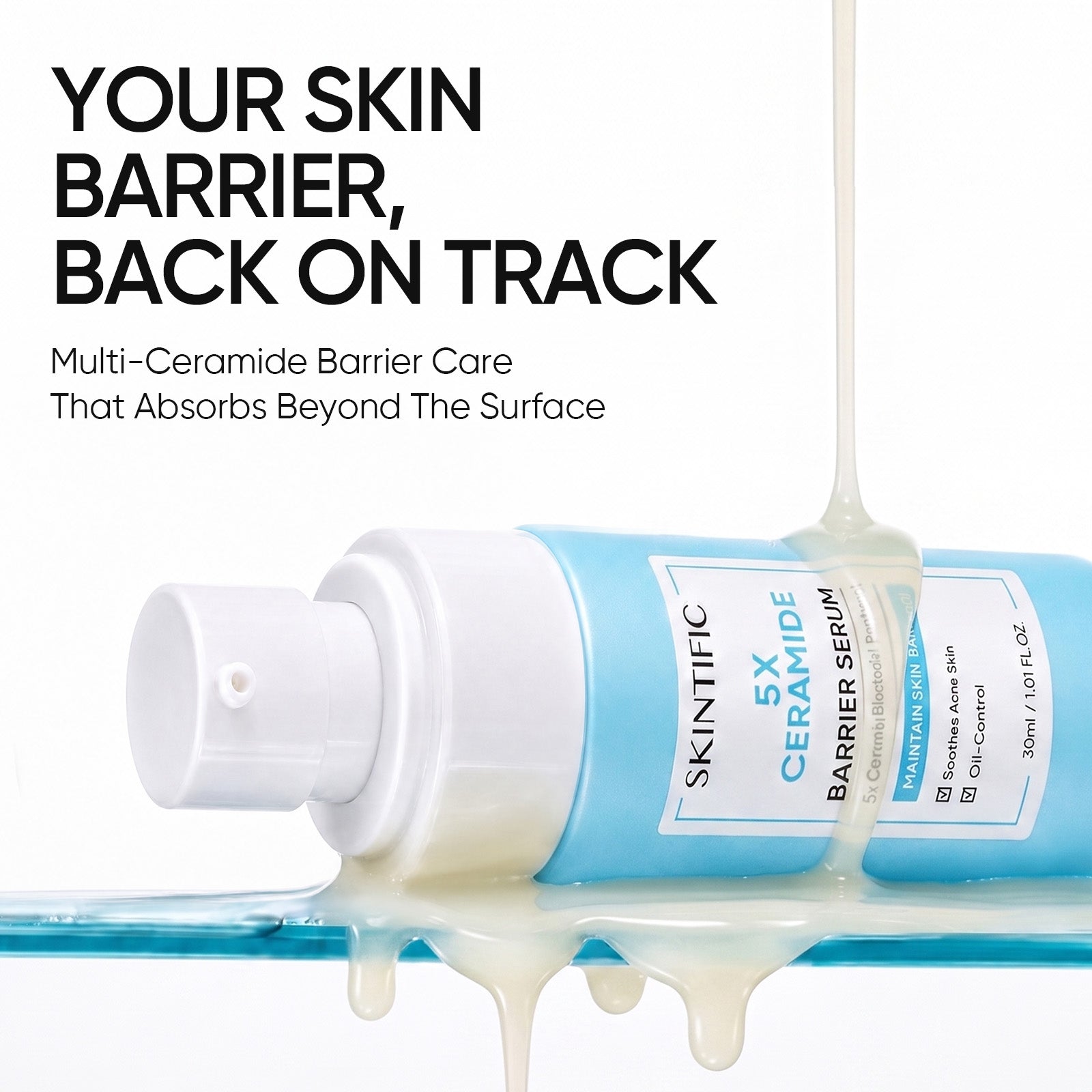Sérum Reparador de la Barrera Cutánea con 5X Ceramidas