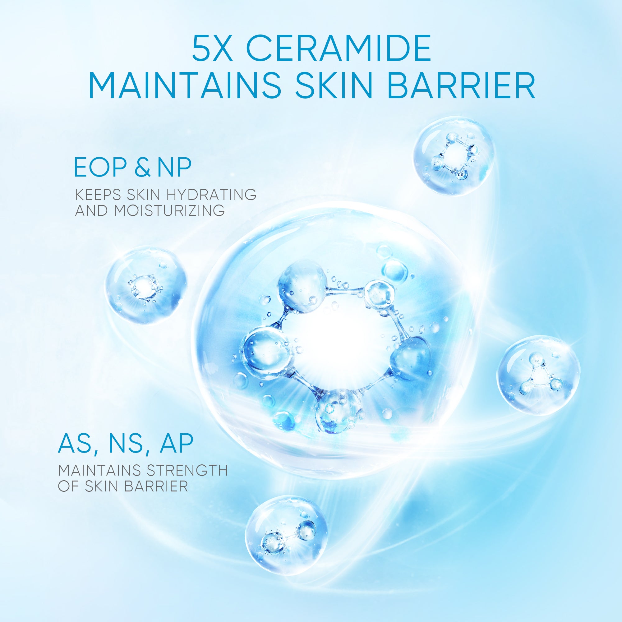 Sérum Protector Solar con 5X Ceramidas SPF 50+ PA++++
