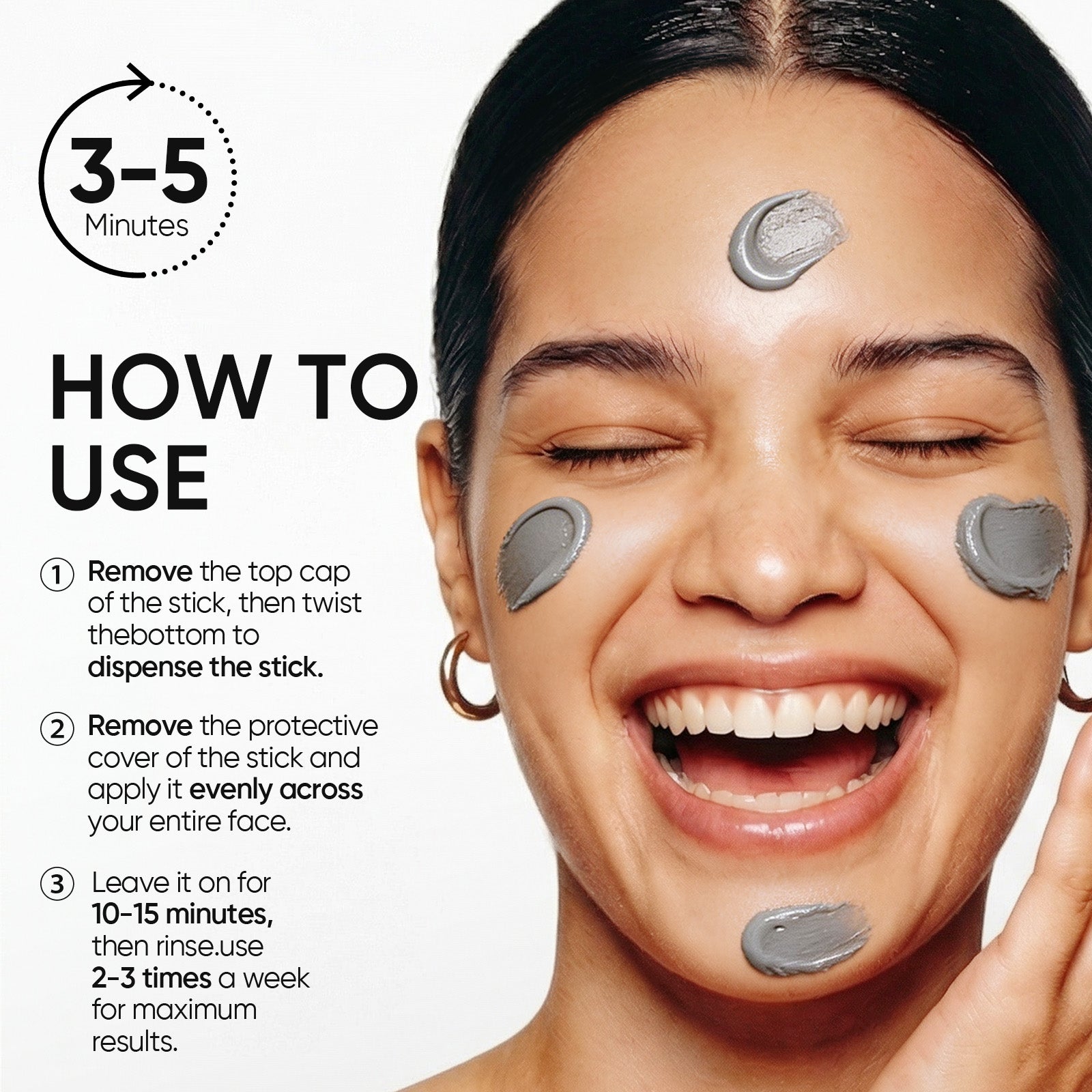 Mugwort Anti Pores & Acne Clay Mask Stick