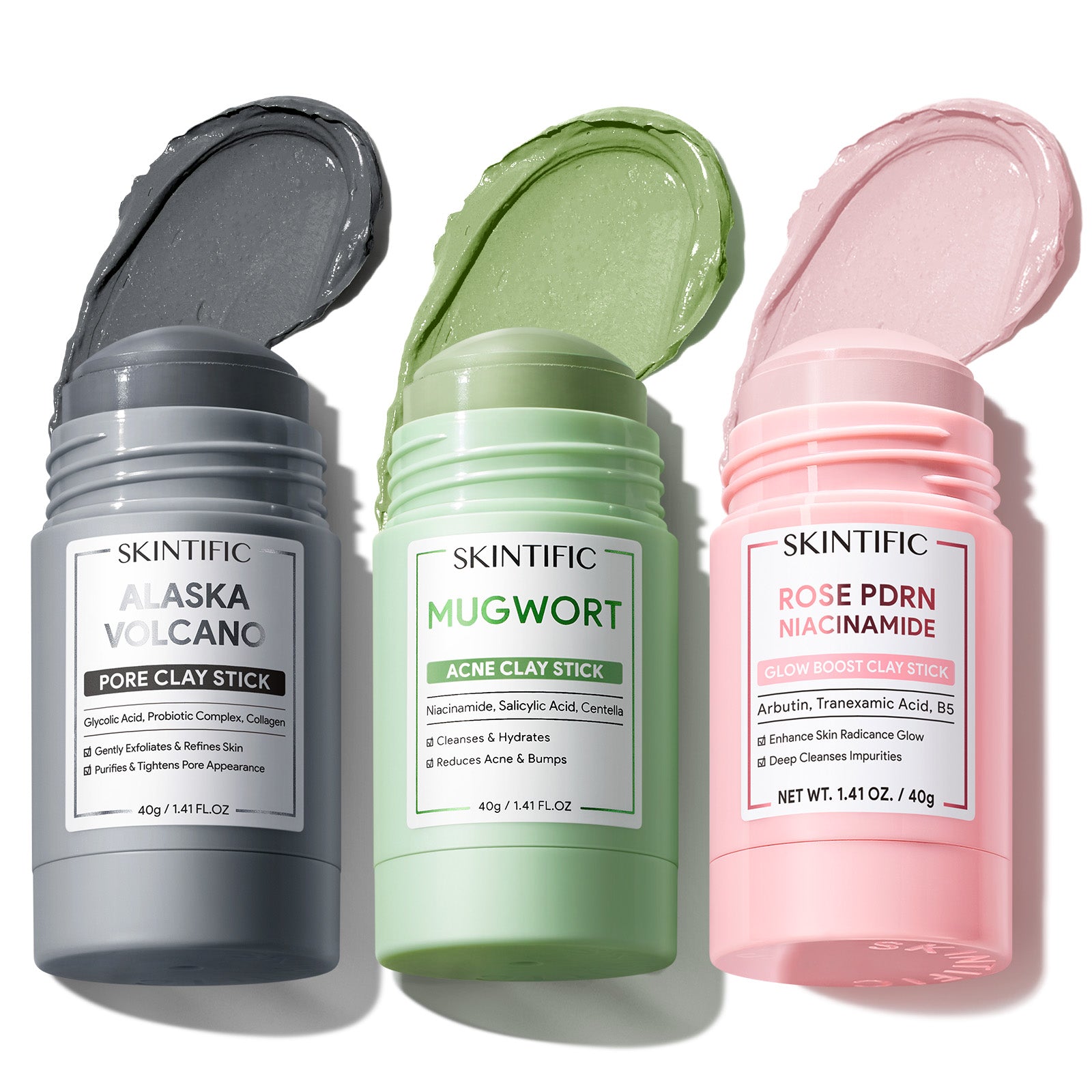 Mugwort Anti Pores & Acne Clay Mask Stick