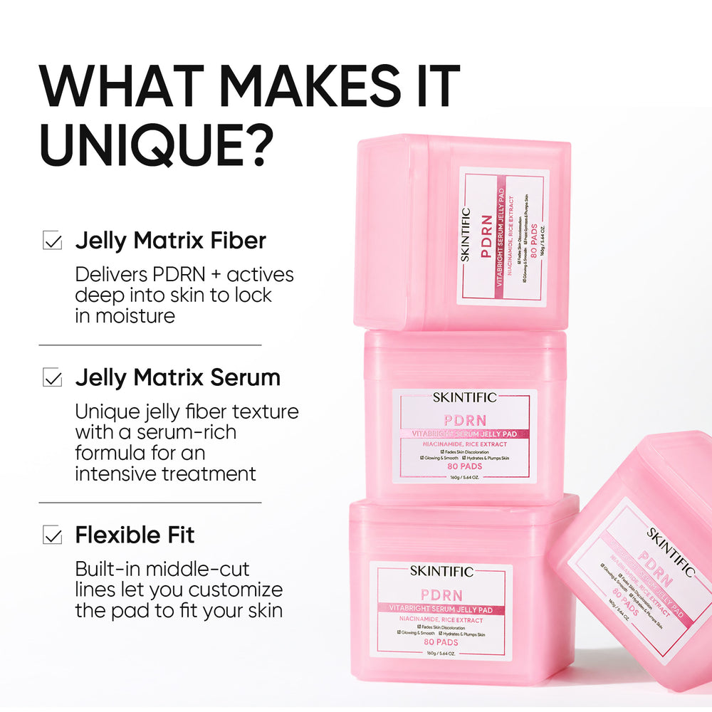 PDRN Vitabright Serum Jelly Pad (80 Pads)