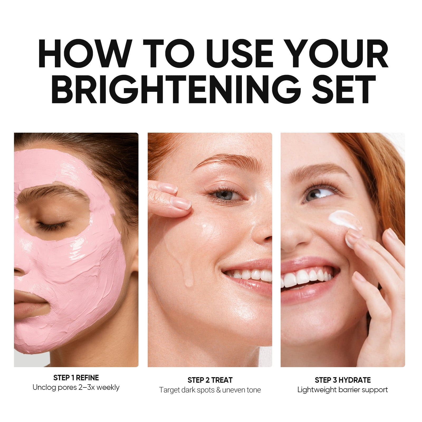 Set Iluminador MSH Niacinamide – 4 piezas