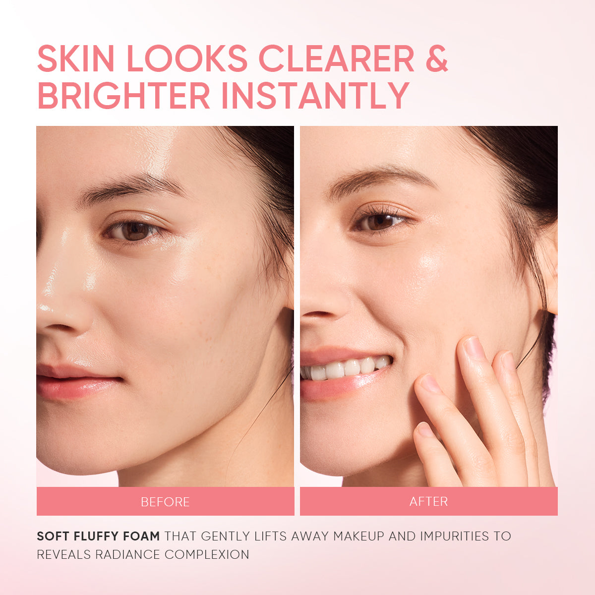 Limpiador Facial en Crema Batida Iluminadora de Rosa de Damasco