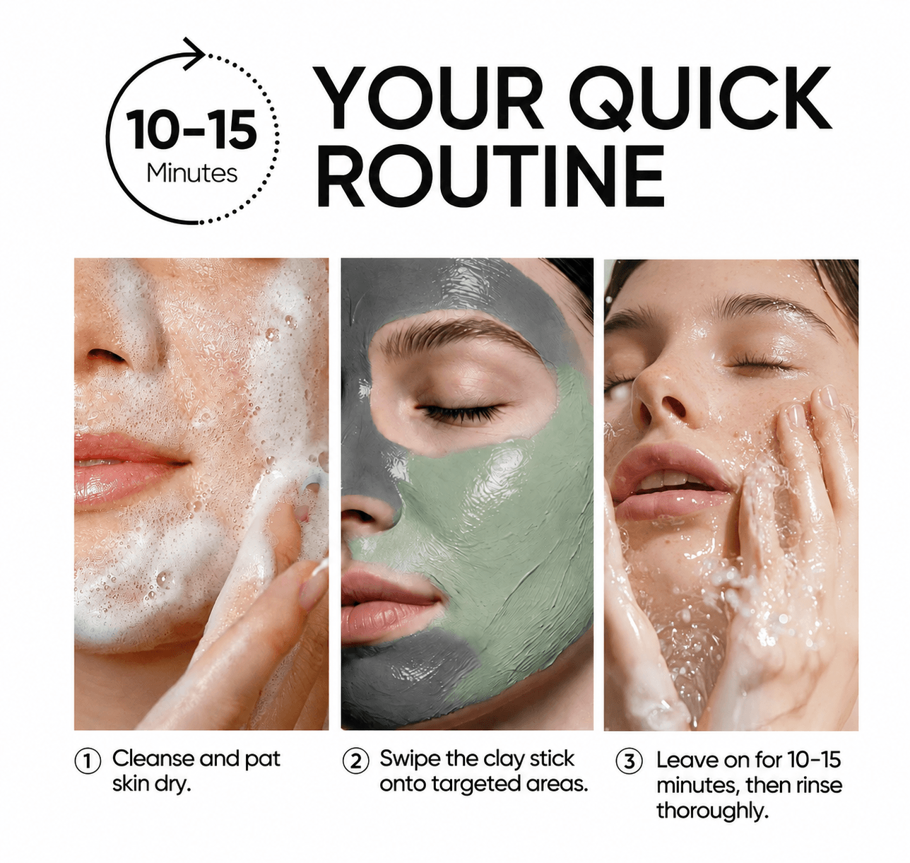Mugwort Anti Pores & Acne Clay Mask Stick