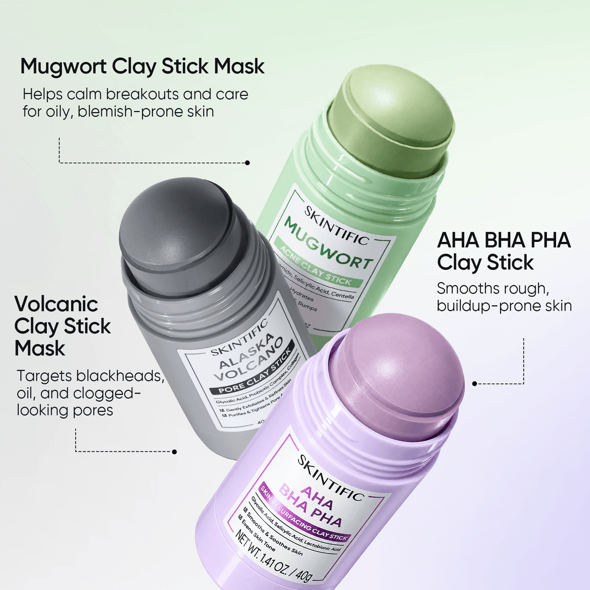 Alaska Volcano Pore Clay Stick