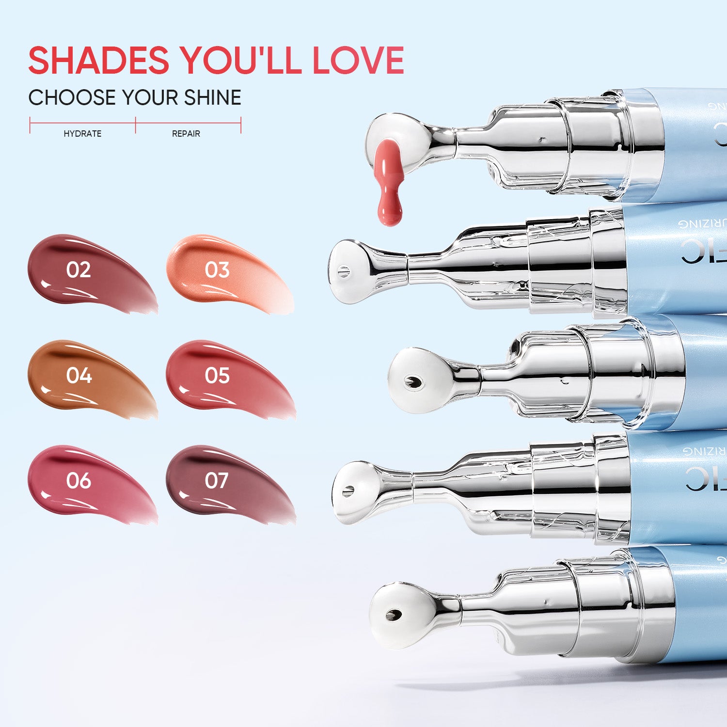 Flawless Base & Glossy Lip Routine Set