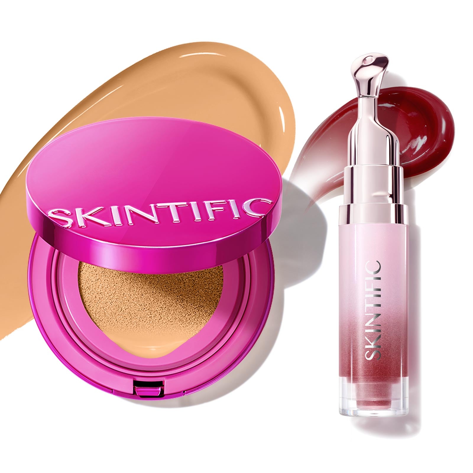 Set Glow Cushion & Sérum Labial con Péptidos – 2 piezas