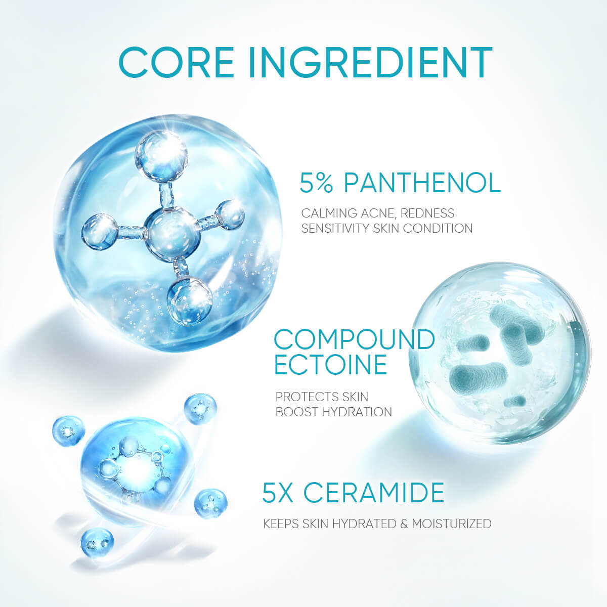 Gel Calmante para Acné con 5% de Pantenol