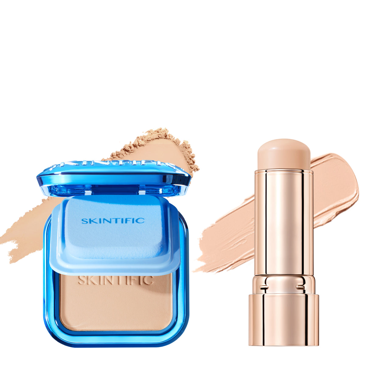 SET de maquillaje de base Smooth Cover para una cobertura total, difuminar imperfecciones y controlar el brillo