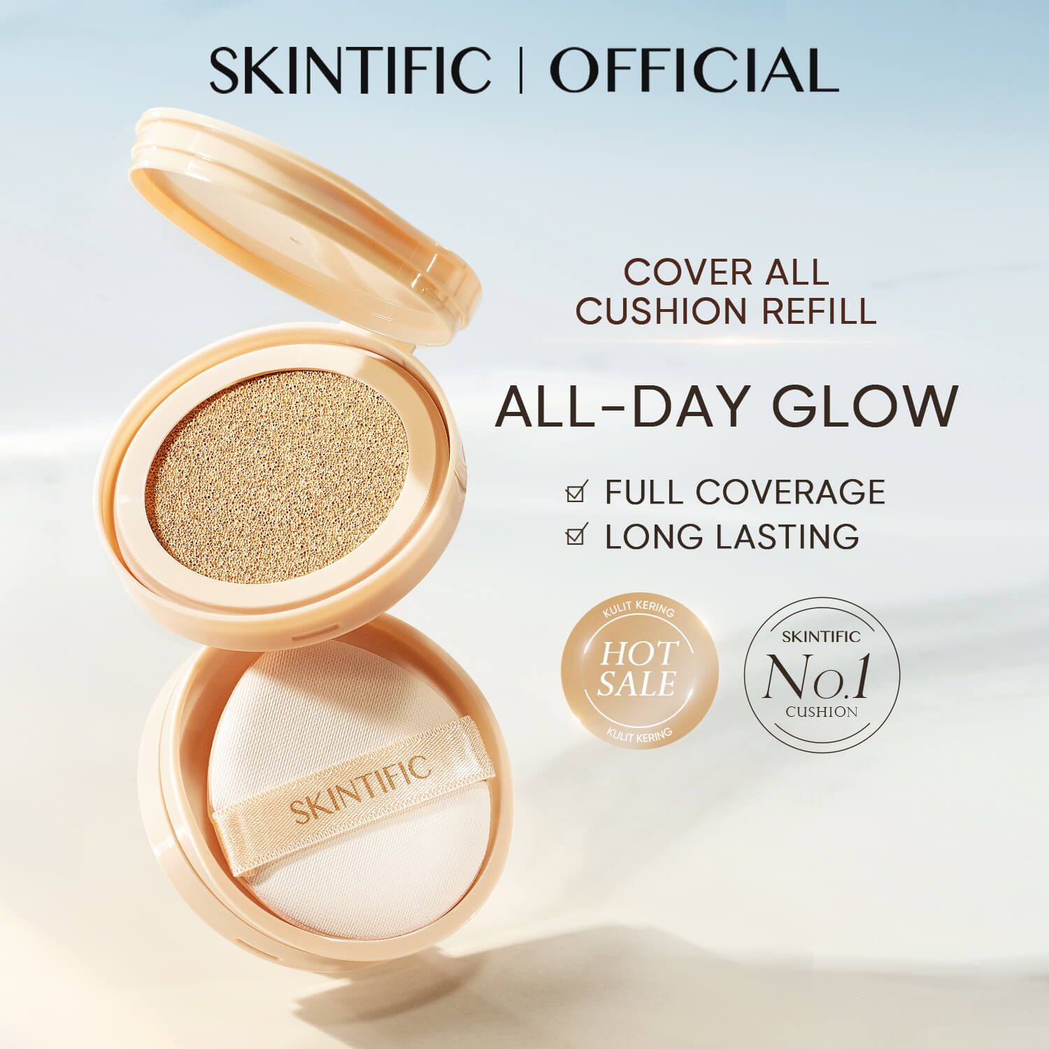 Cobertura Total Efecto Perfecto Cushion 12 Horas