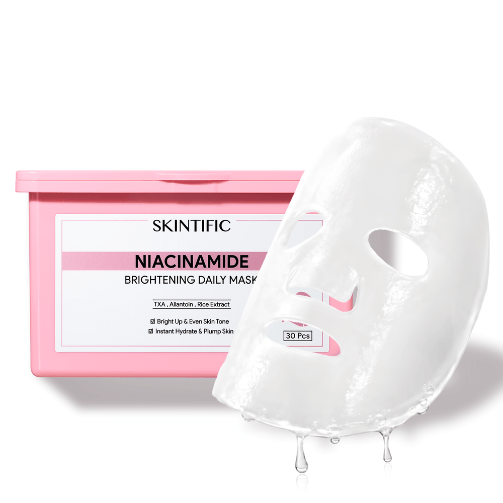 Mascarilla diaria rápida iluminadora con niacinamida (30 unidades)