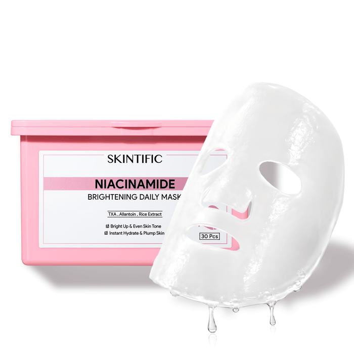 Mascarilla diaria rápida iluminadora con niacinamida (30 unidades)