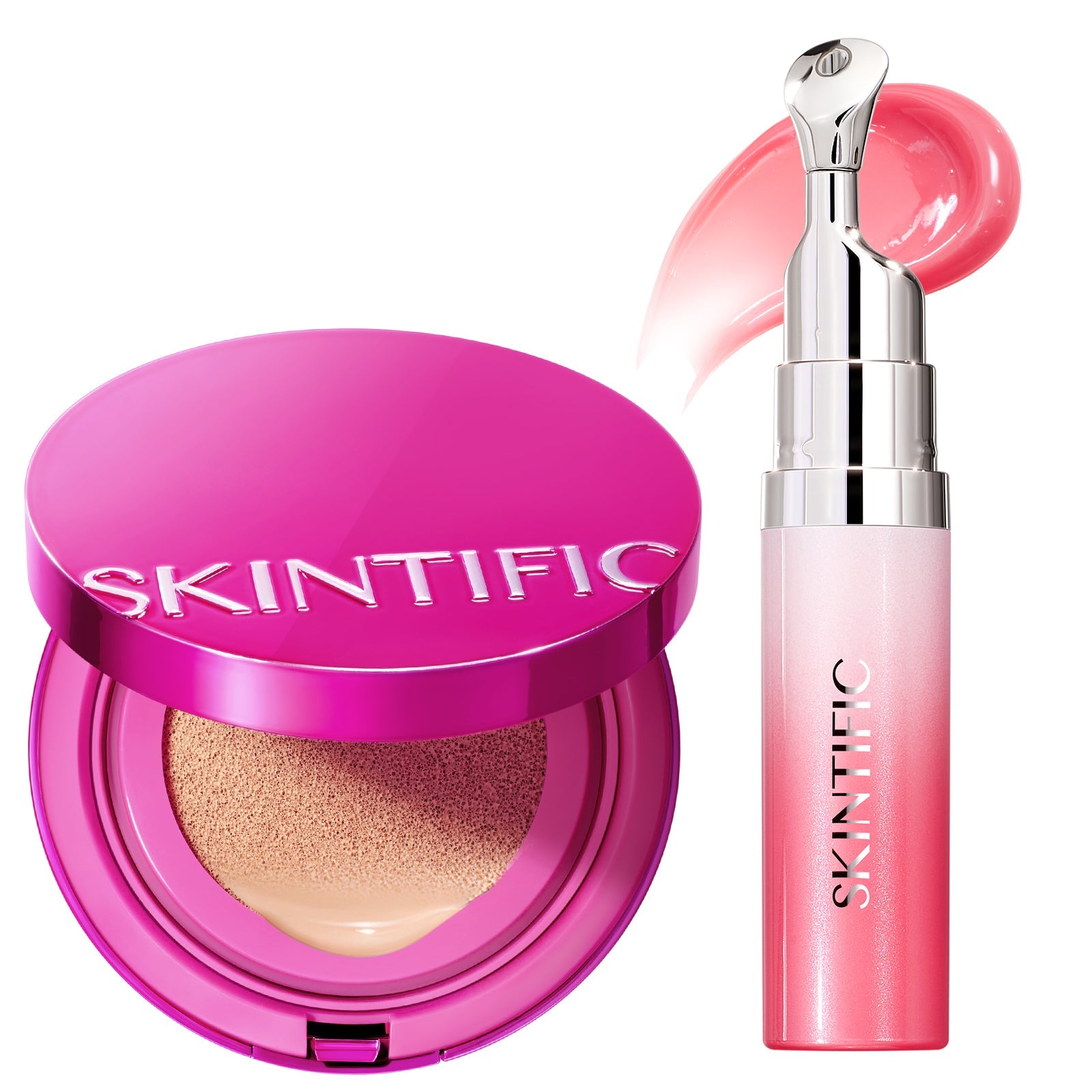 Set Glow Cushion & Sérum Labial con Péptidos – 2 piezas