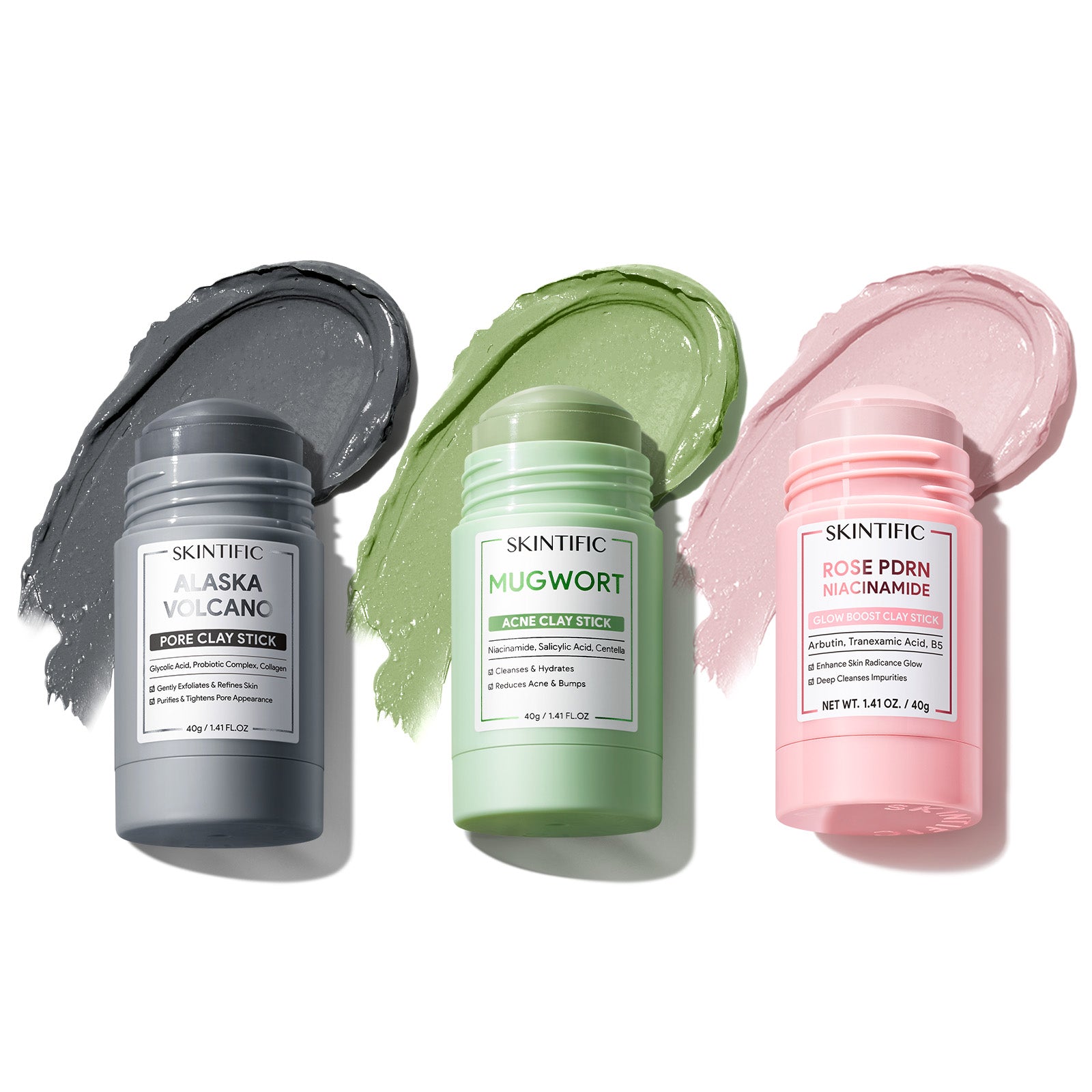 Set de Mascarillas en Barra Pore Perfect – 3 piezas