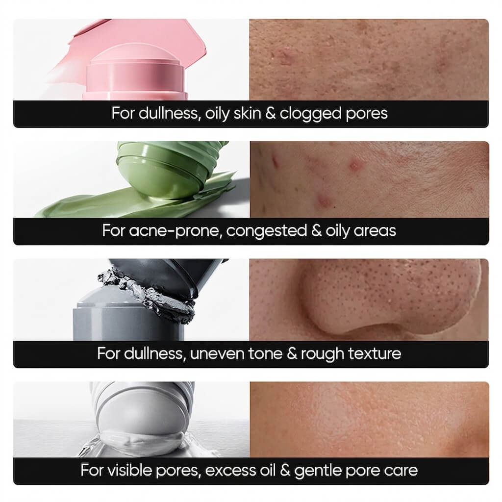Mugwort Anti Pores & Acne Clay Mask Stick