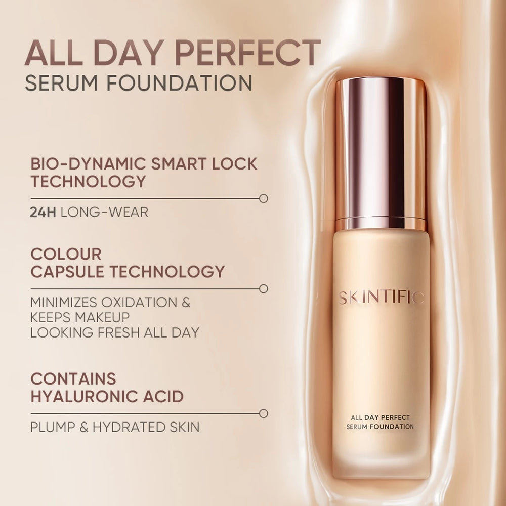 Base de maquillaje sérum perfeccionadora todo el día