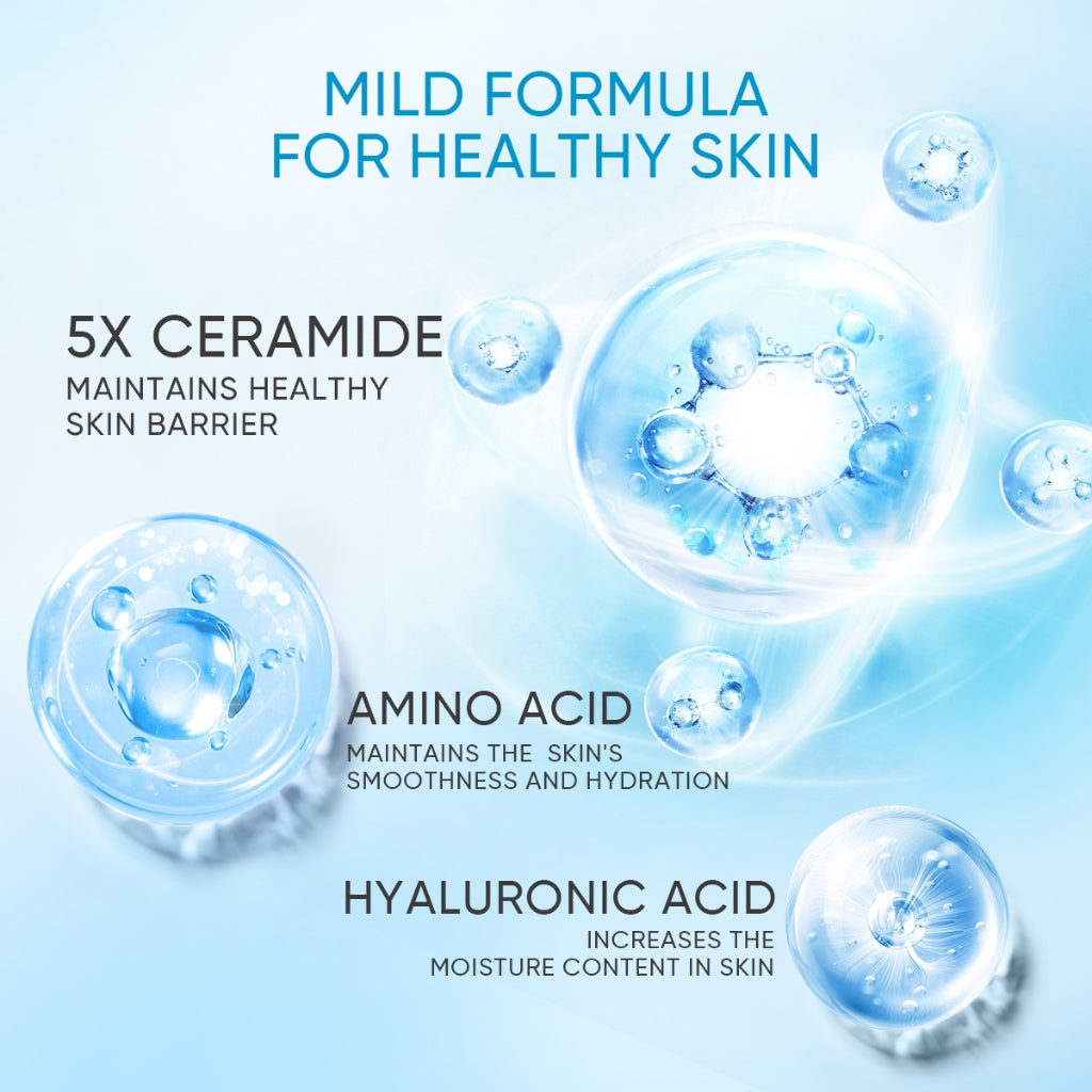 Limpiador facial 5X Ceramidas pH bajo
