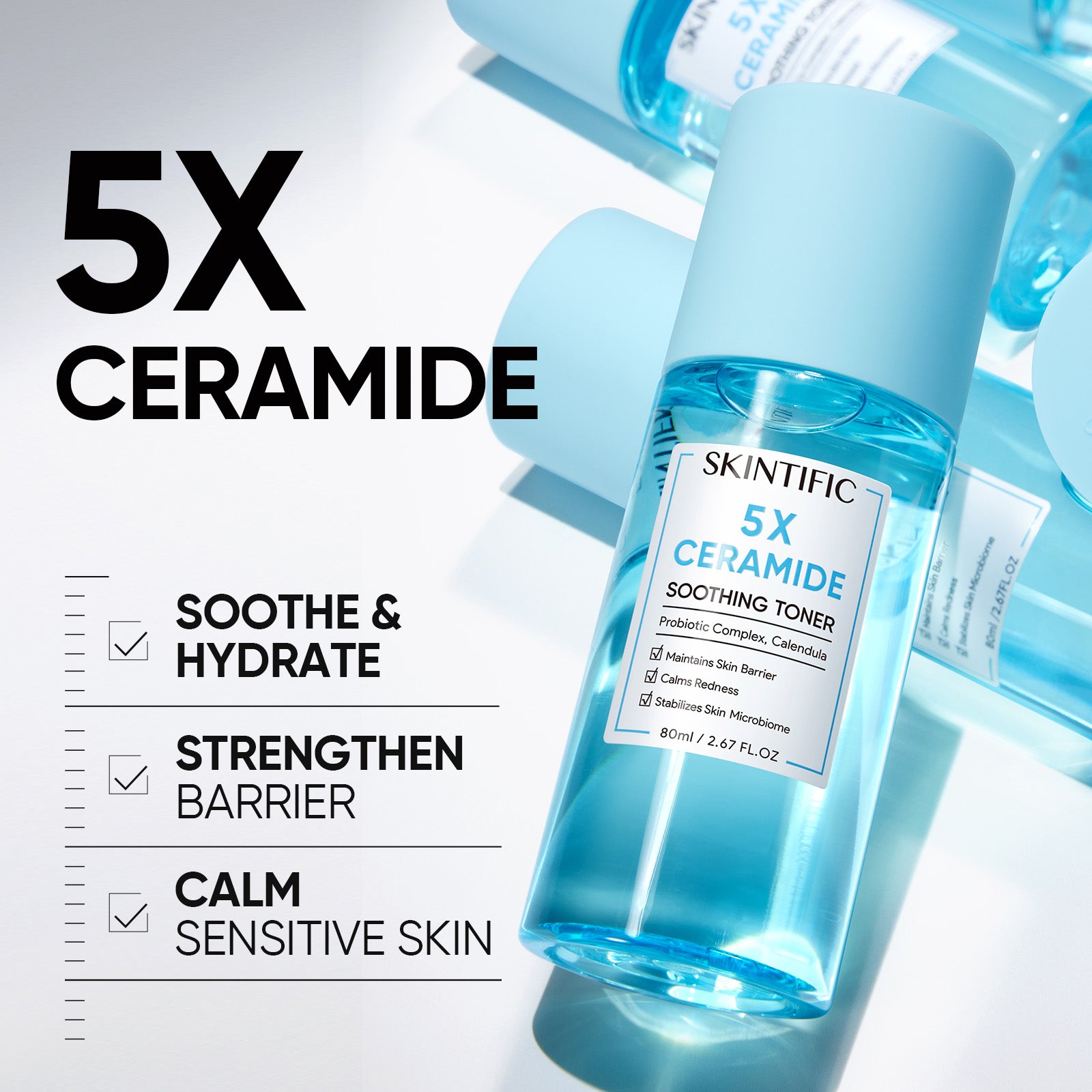 Set Reparador de Barrera con 5X Ceramidas – 4 piezas